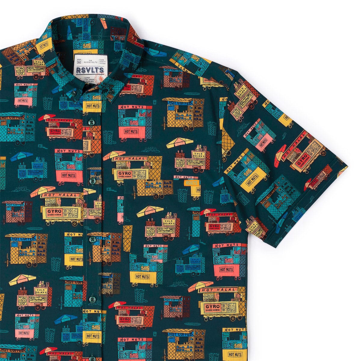 A La Cart – KUNUFLEX Short Sleeve Shirt  - Image 2