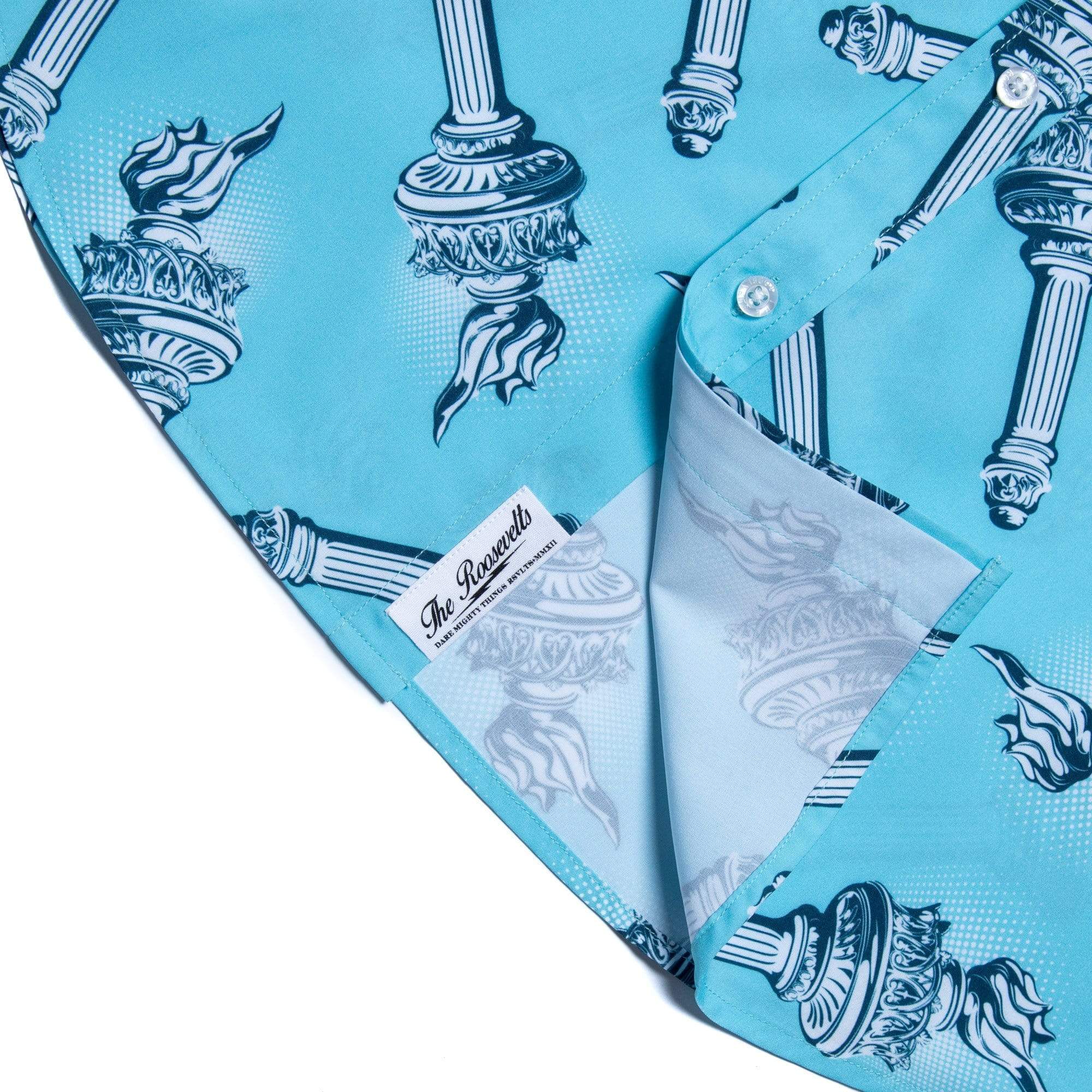 Lady Liberty's Annual Torch Toss – KUNUFLEX Short Sleeve Shirt - Image 5