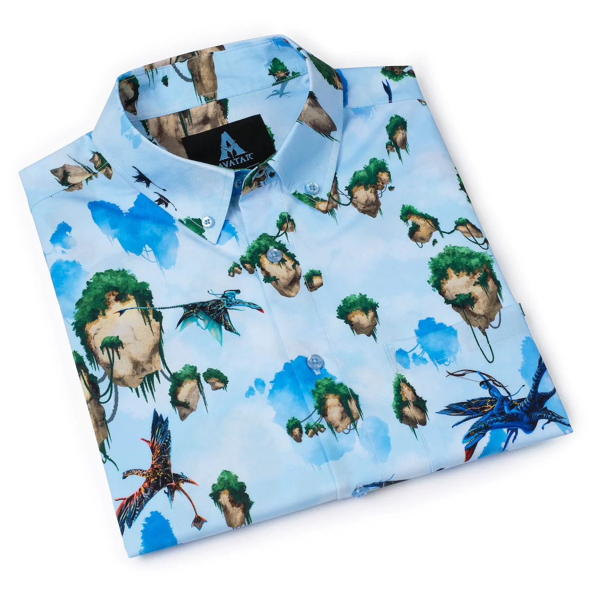 Avatar "Hallelujah Mountains" – KUNUFLEX Short Sleeve Shirt - Image 8