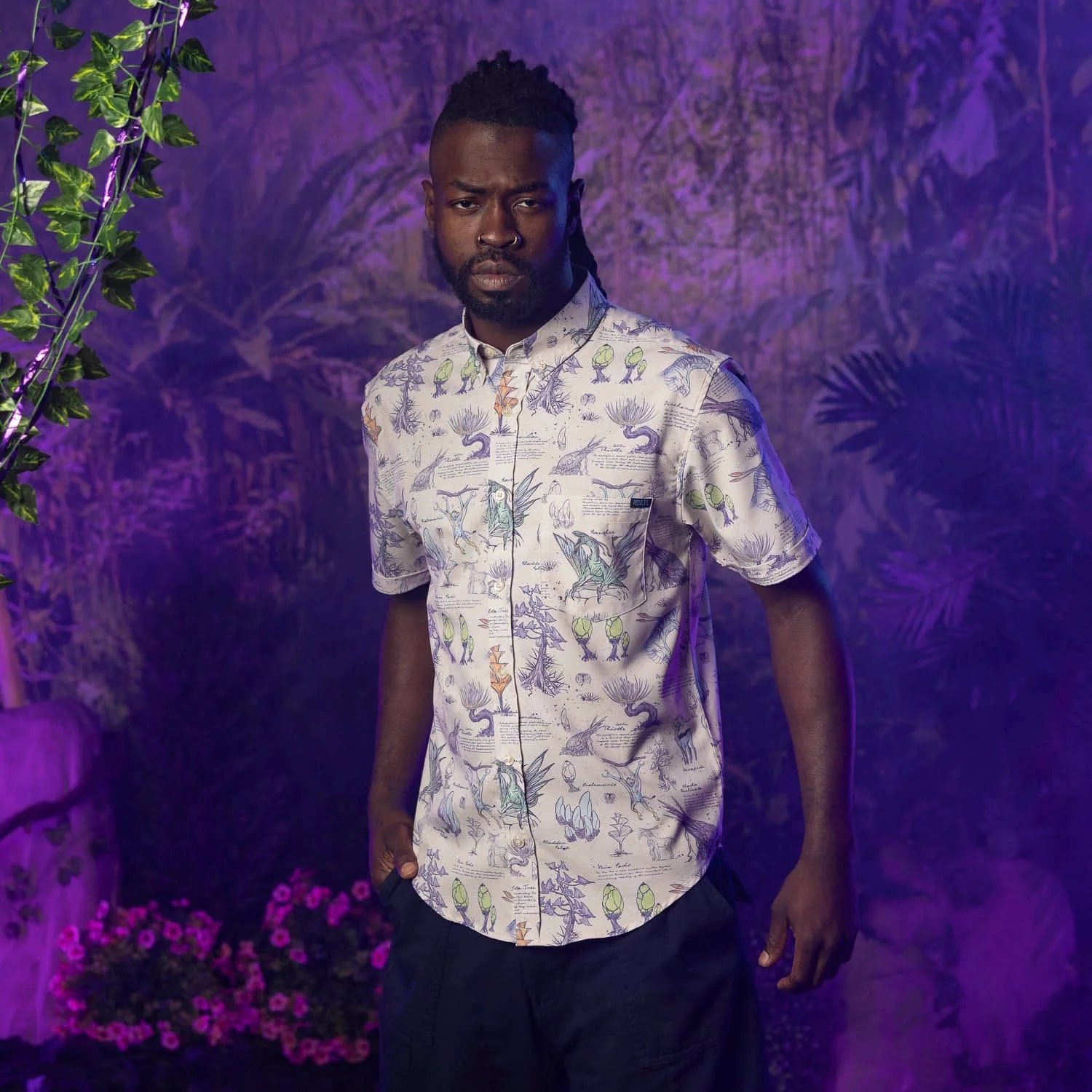 Avatar "Pages of Pandora" – KUNUFLEX Short Sleeve Shirt - Image 2
