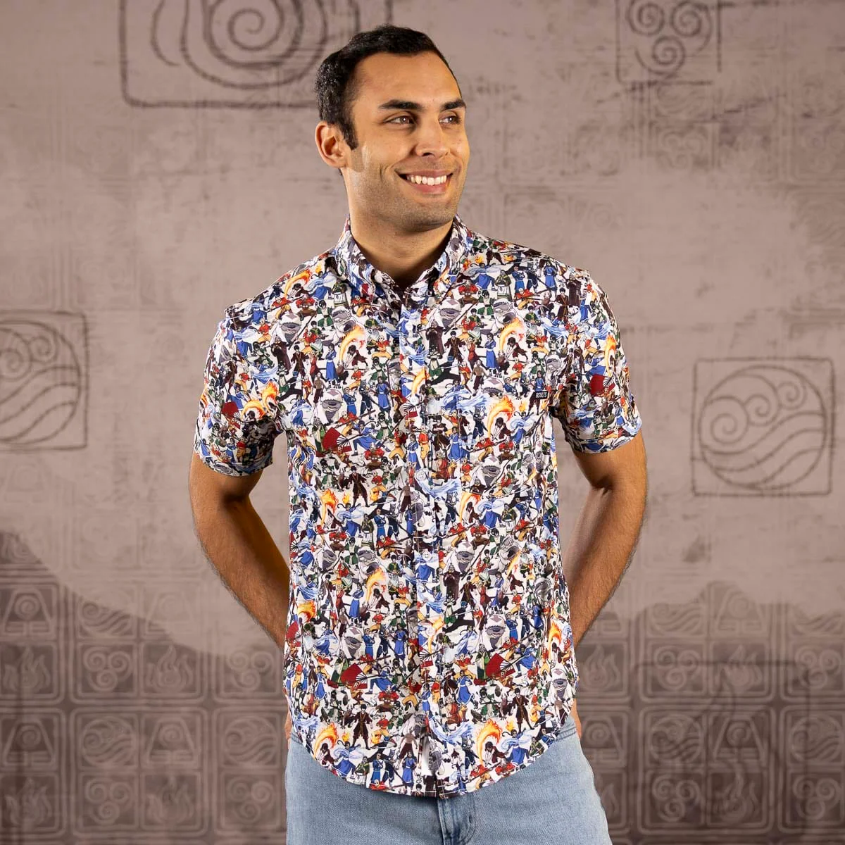 Avatar: The Last Airbender "The Aang Gang" – KUNUFLEX Short Sleeve Shirt - Image 2