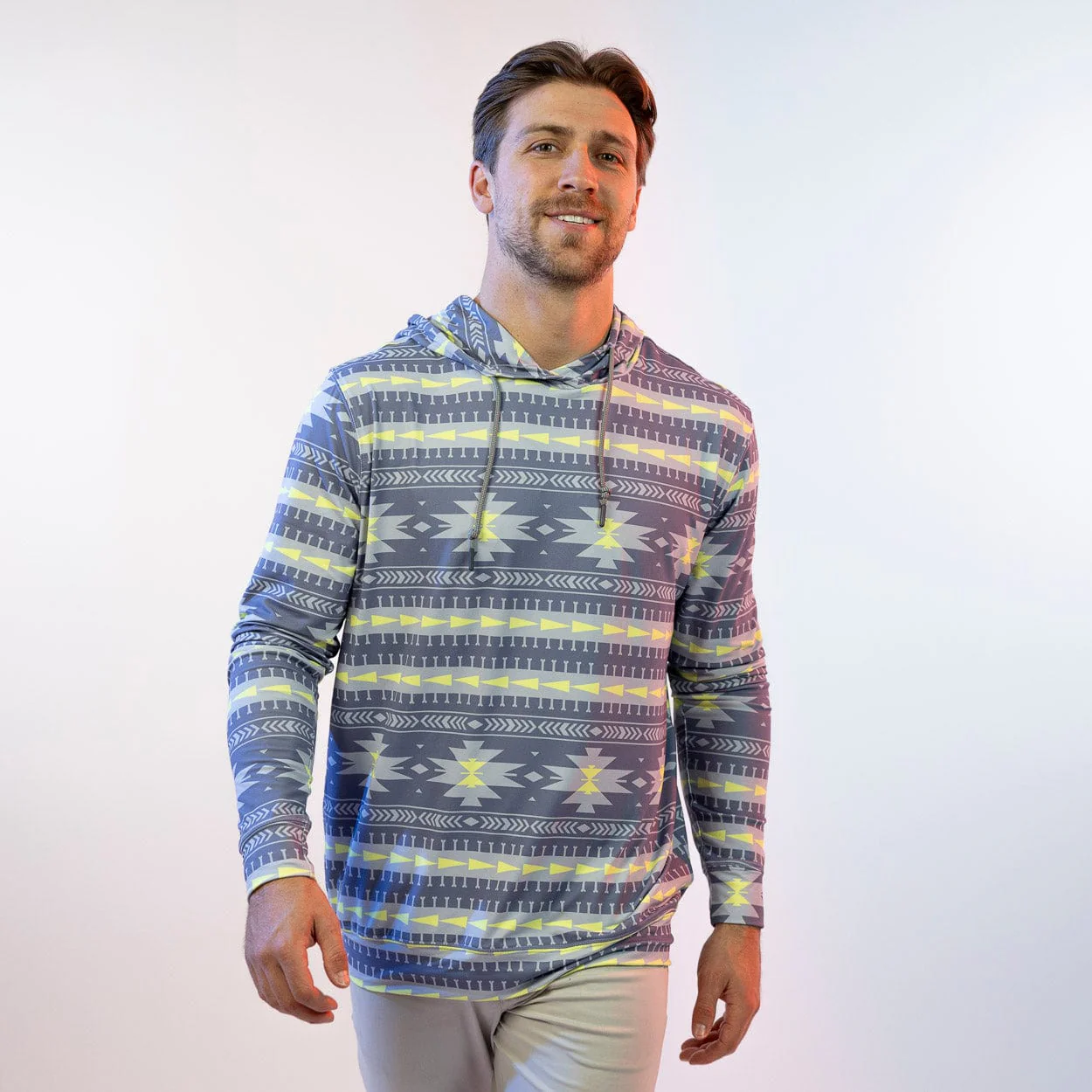 Aztec Gray – Performance Hoodie - Image 3