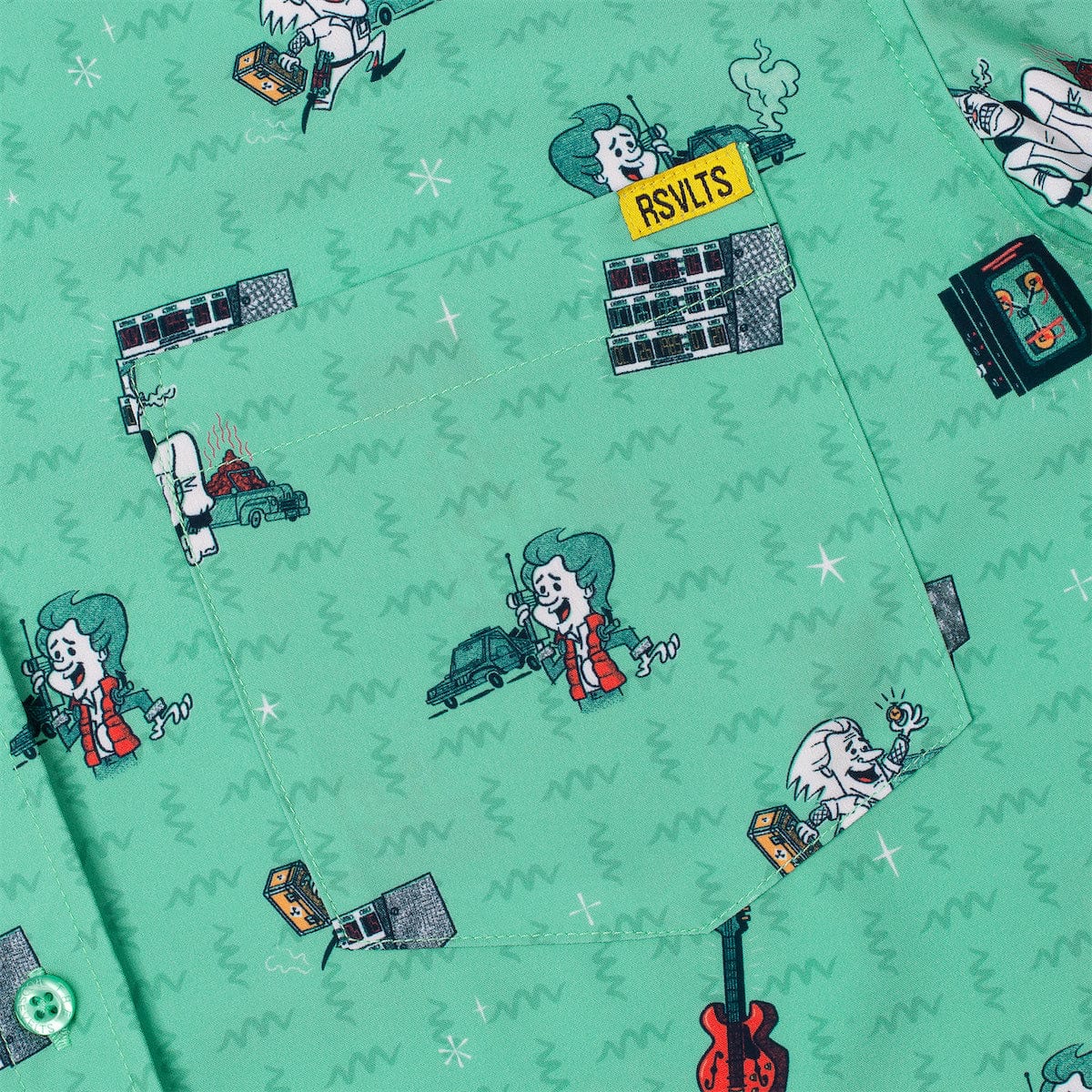 Back to the Future "Hill Valley Hijinks" – KUNUFLEX Short Sleeve Shirt - Image 3