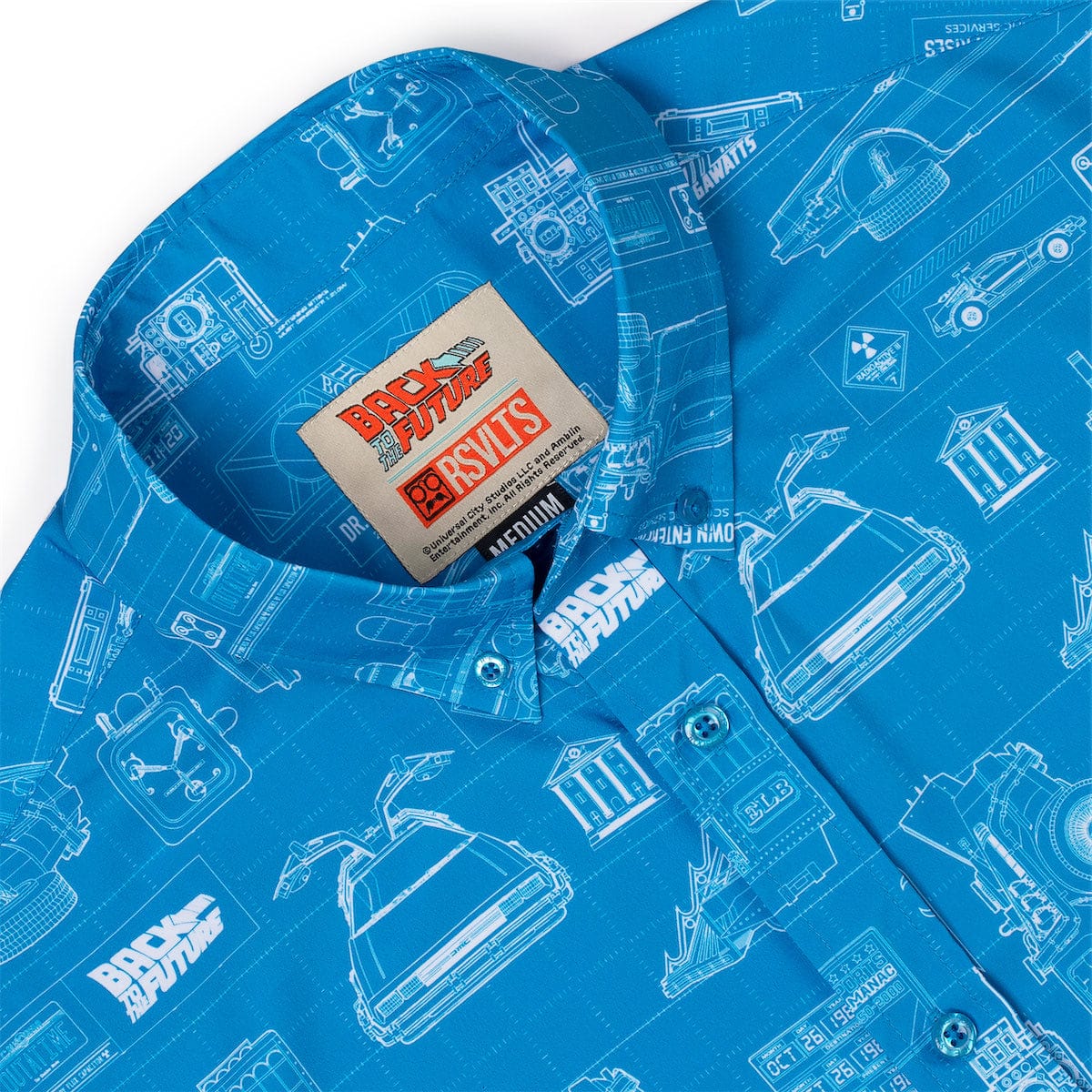 Back to the Future "If My Calculations Are Correct" – KUNUFLEX Short Sleeve Shirt - Image 6