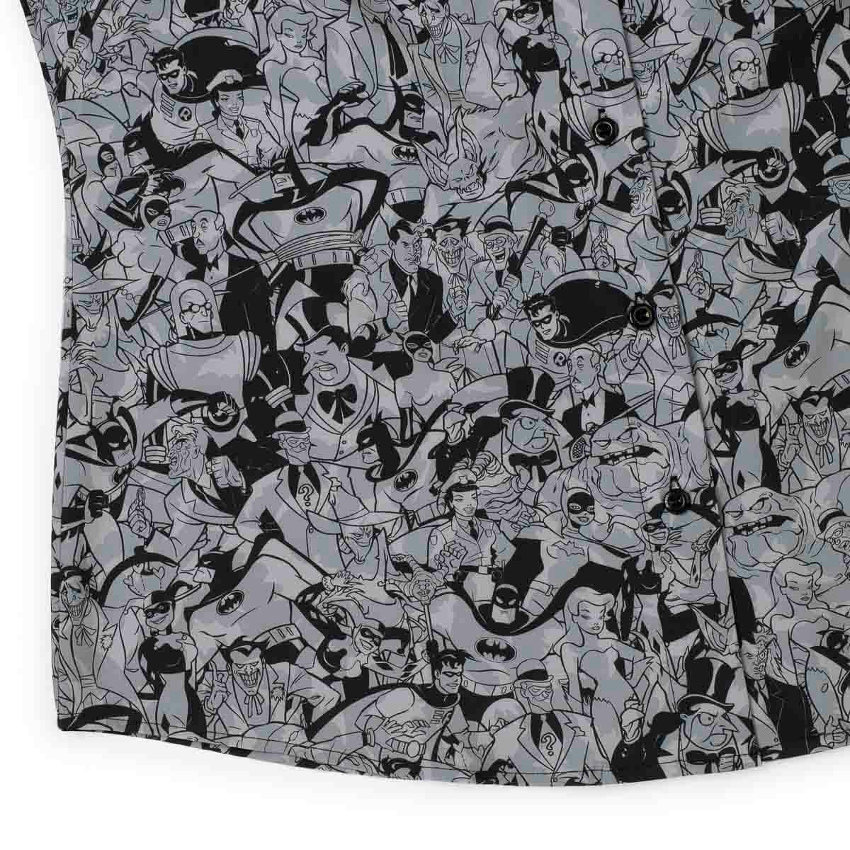 Batman: The Animated Series "Bat Noir" – Women's KUNUFLEX Short Sleeve Shirt - Image 4
