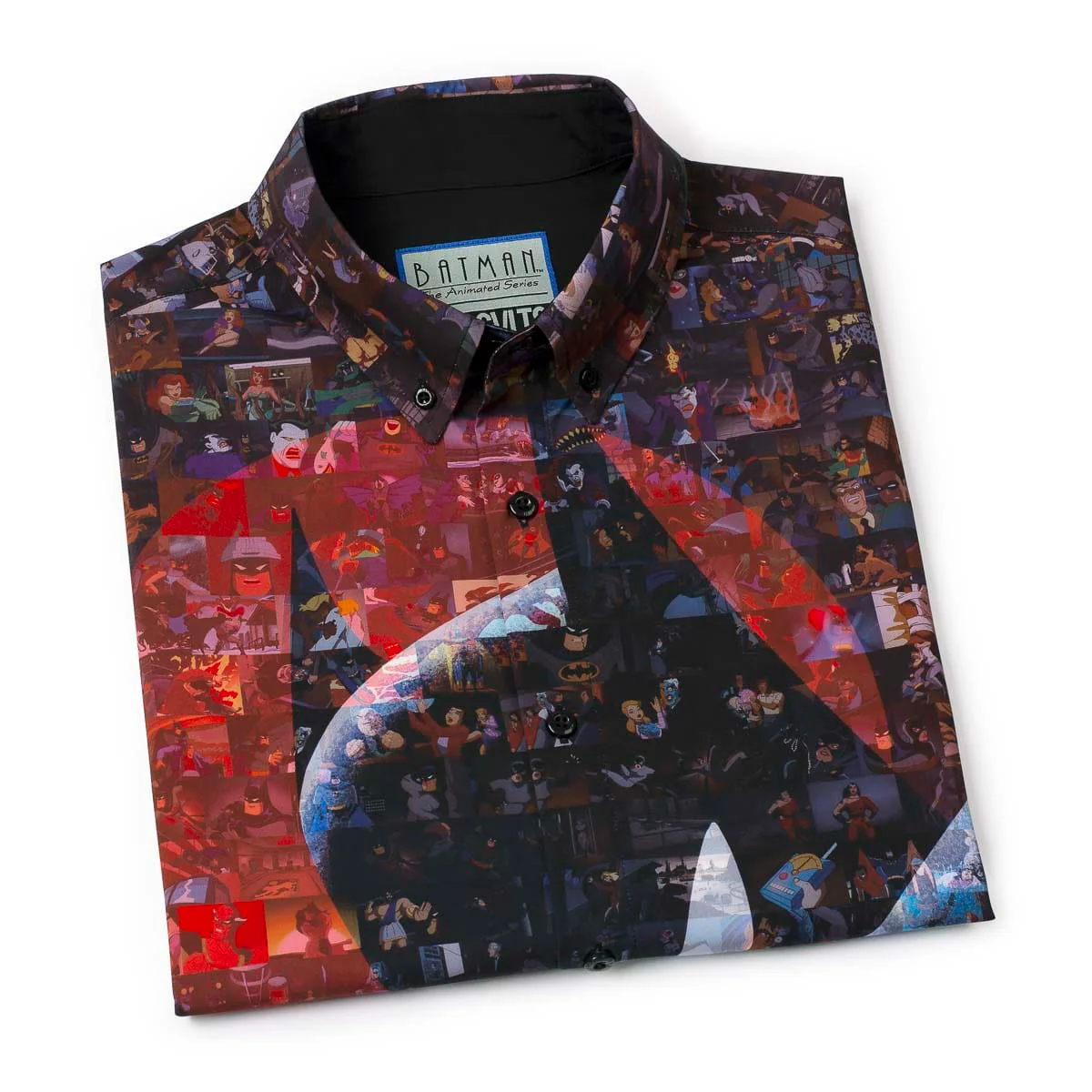 Batman: The Animated Series "I Am the Night" – KUNUFLEX Short Sleeve Shirt - Image 7