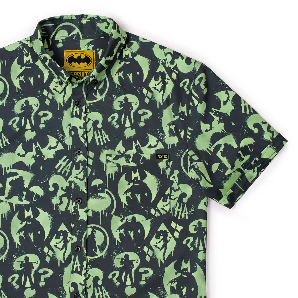 Batman™ 85th Anniversary "Gotham Graffiti" – KUNUFLEX Short Sleeve Shirt - Image 2