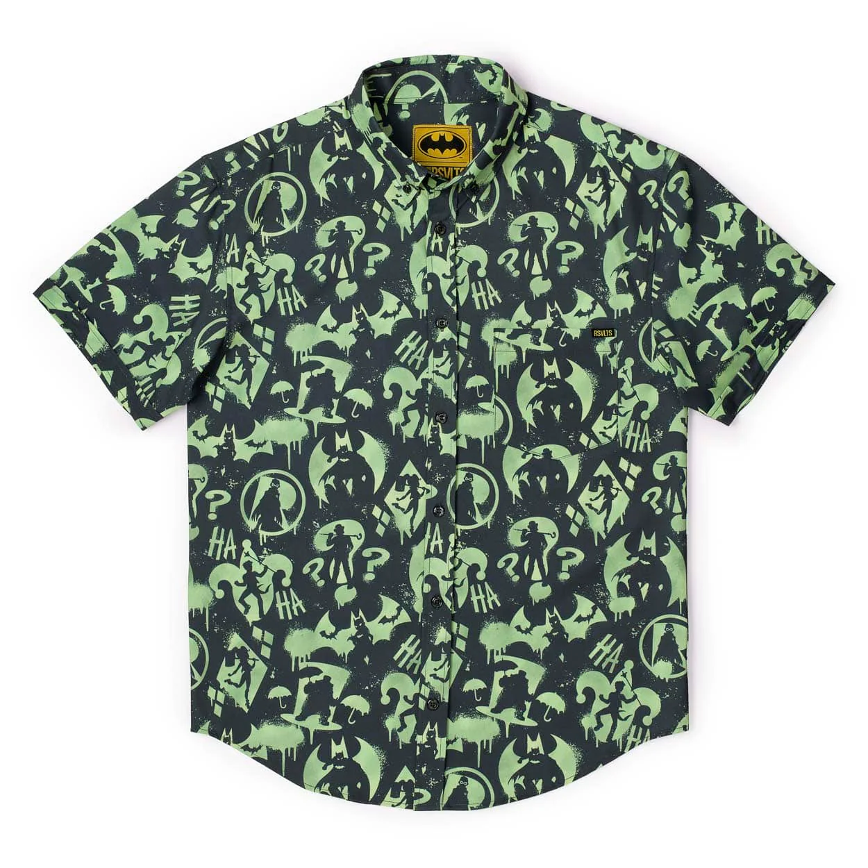 Batman™ 85th Anniversary "Gotham Graffiti" – KUNUFLEX Short Sleeve Shirt - Image 4