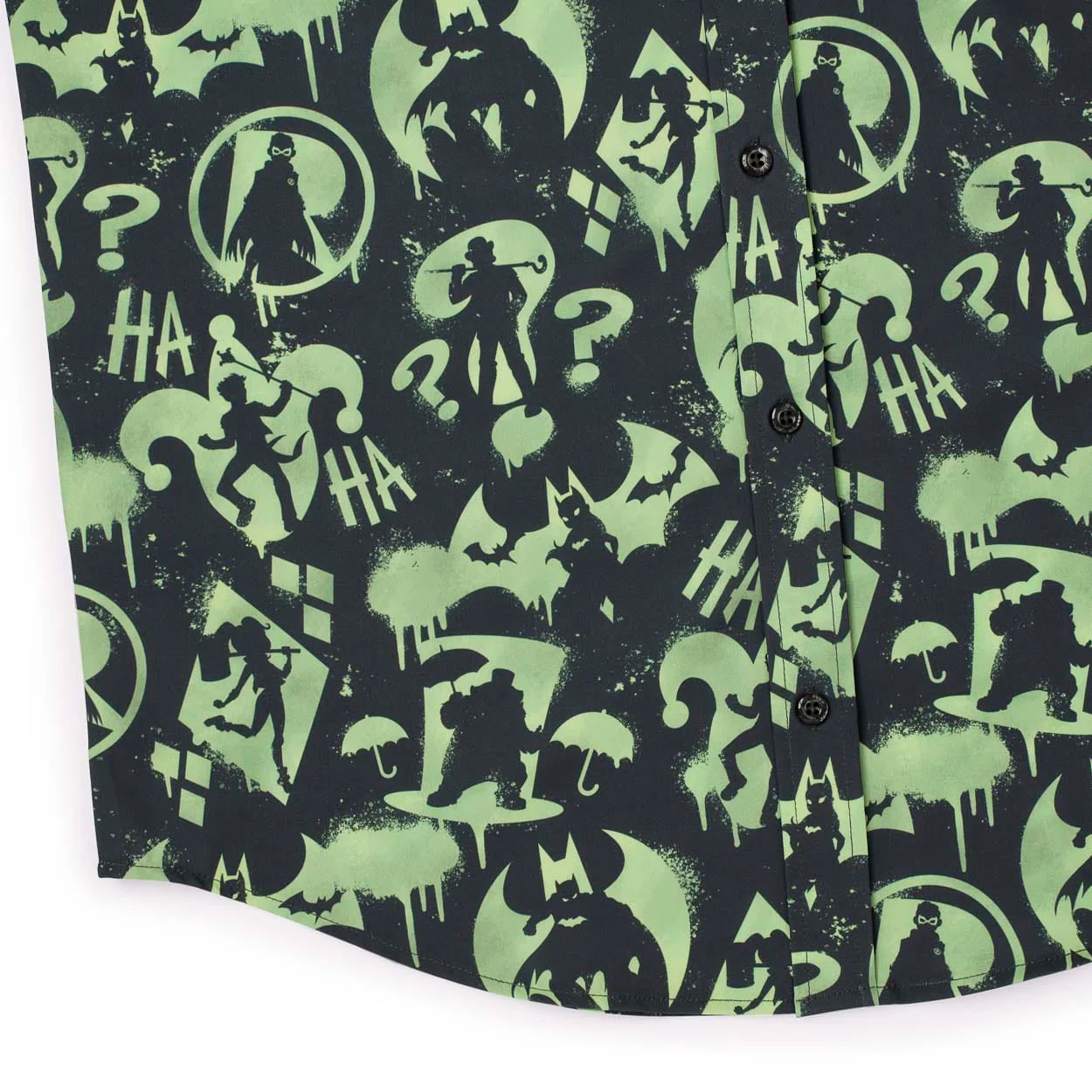 Batman™ 85th Anniversary "Gotham Graffiti" – KUNUFLEX Short Sleeve Shirt - Image 7