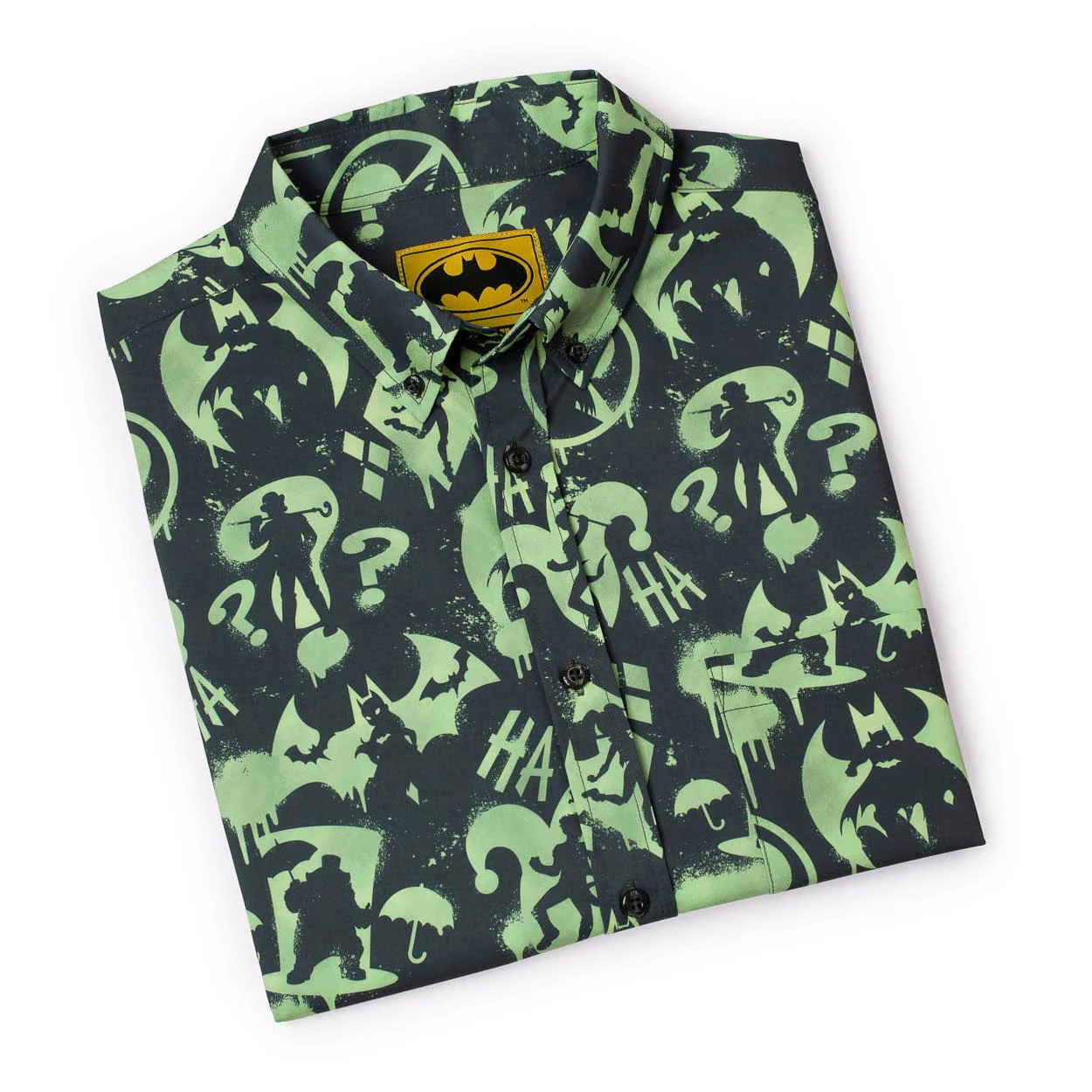 Batman™ 85th Anniversary "Gotham Graffiti" – KUNUFLEX Short Sleeve Shirt - Image 8