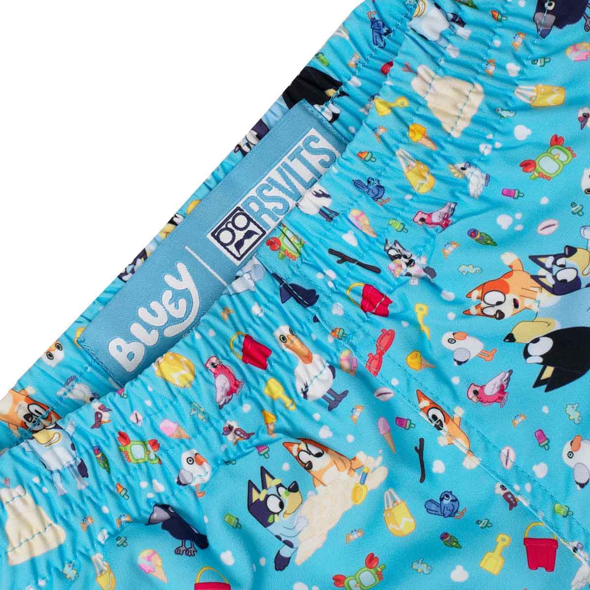Bluey "Beach Day" – Youth Hybrid Shorts - Image 3