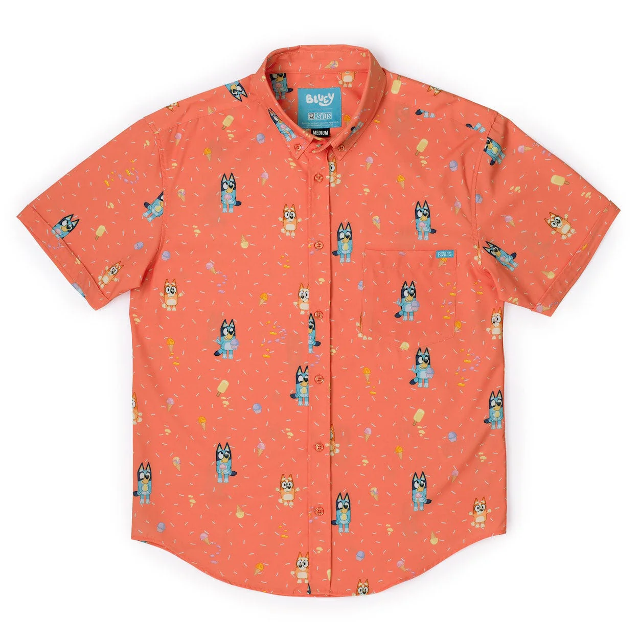 Bluey "Don't Let It Melt" Youth – KUNUFLEX Short Sleeve Shirt