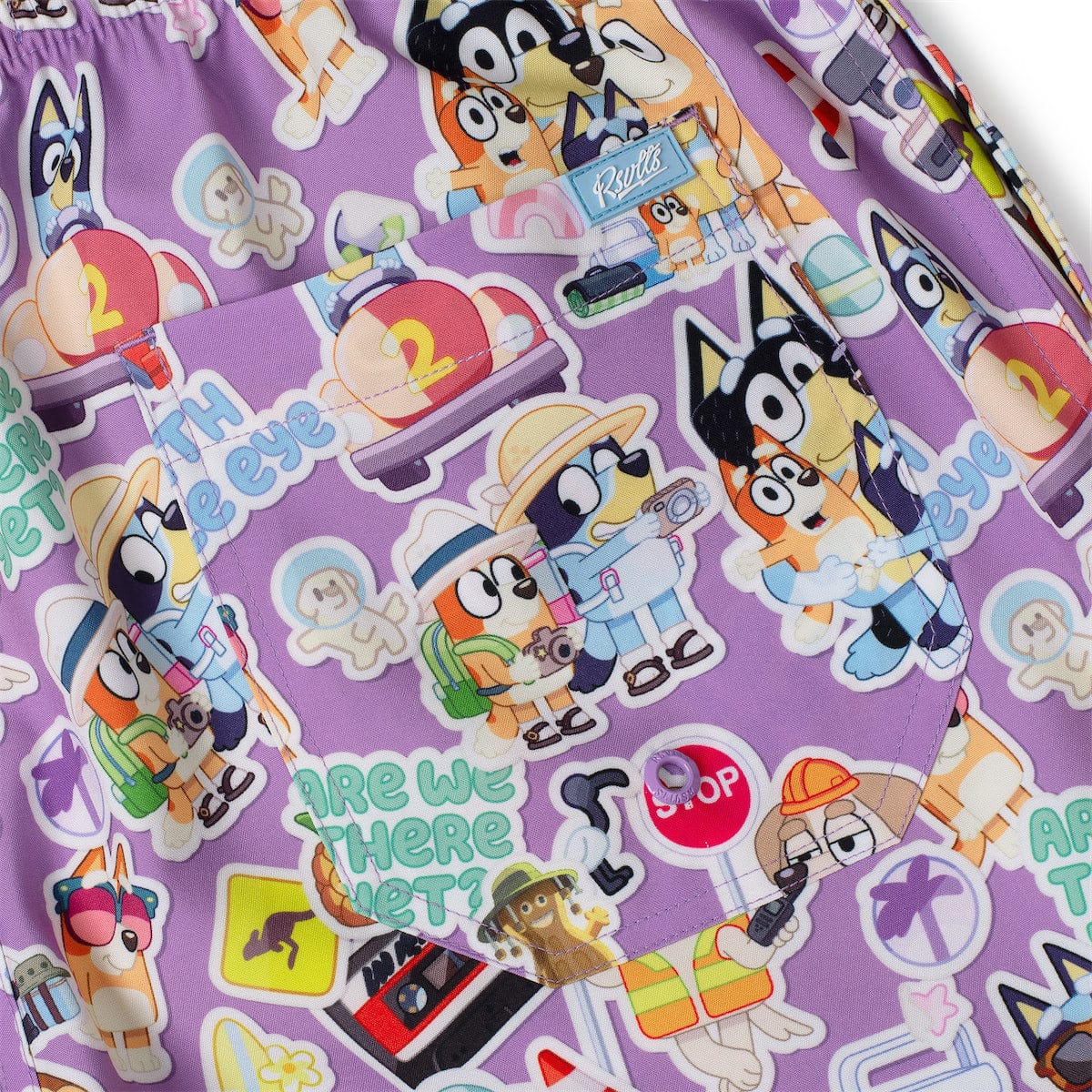 Bluey "Let's Motor" – Hybrid Shorts - Image 3