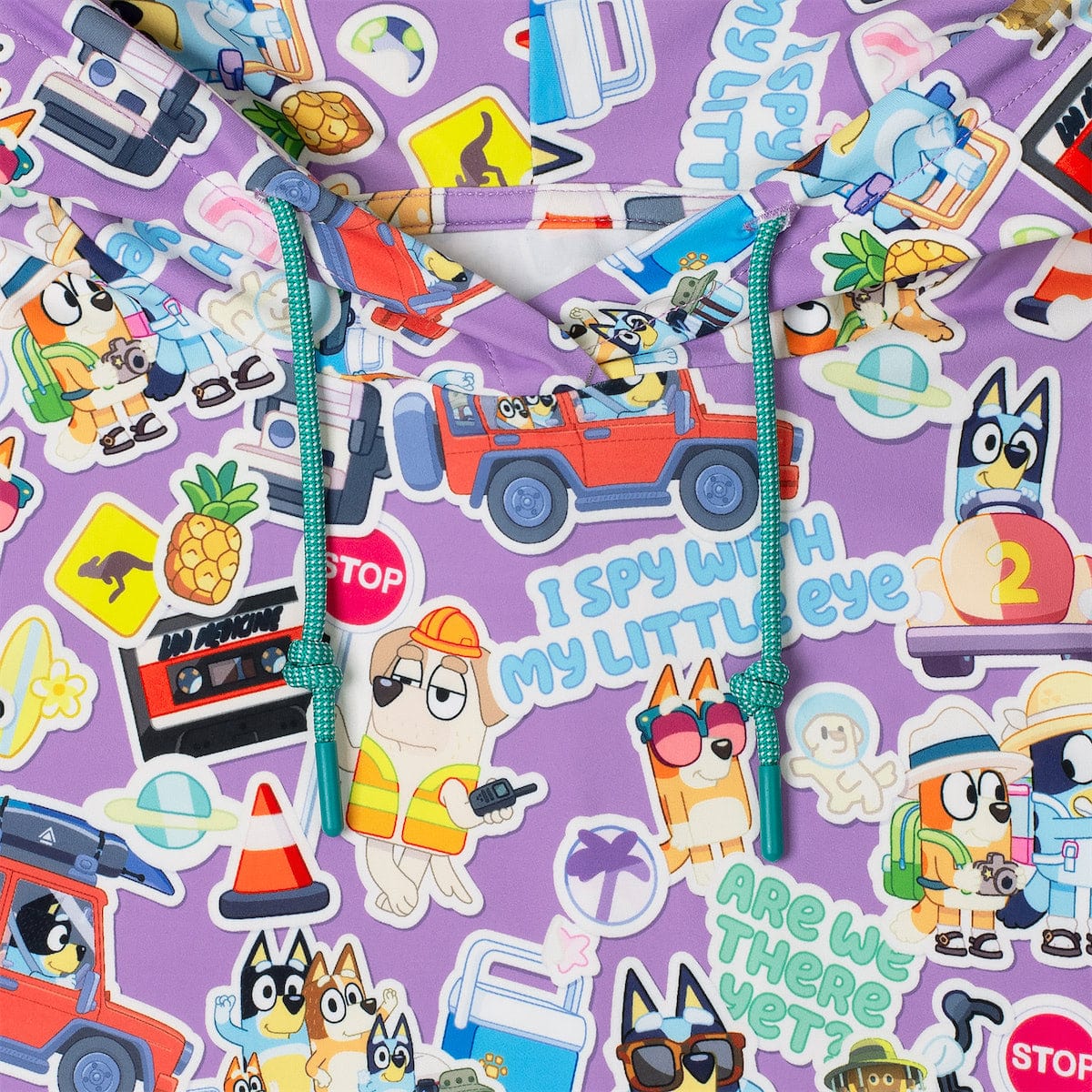 Bluey "Let's Motor" – Performance Hoodie - Image 3