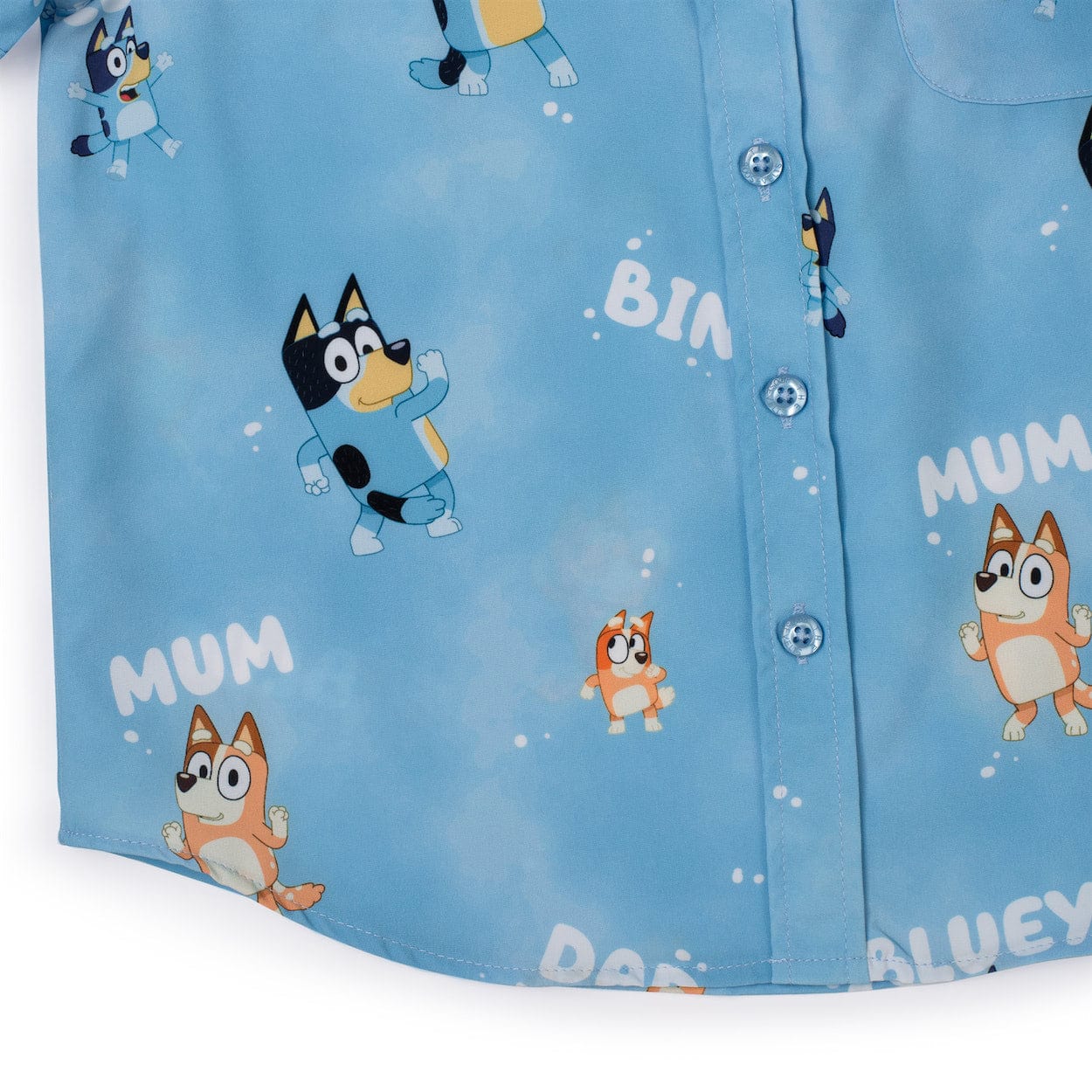 Bluey "Meet the Heelers" – Preschooler KUNUFLEX Short Sleeve Shirt - Image 5