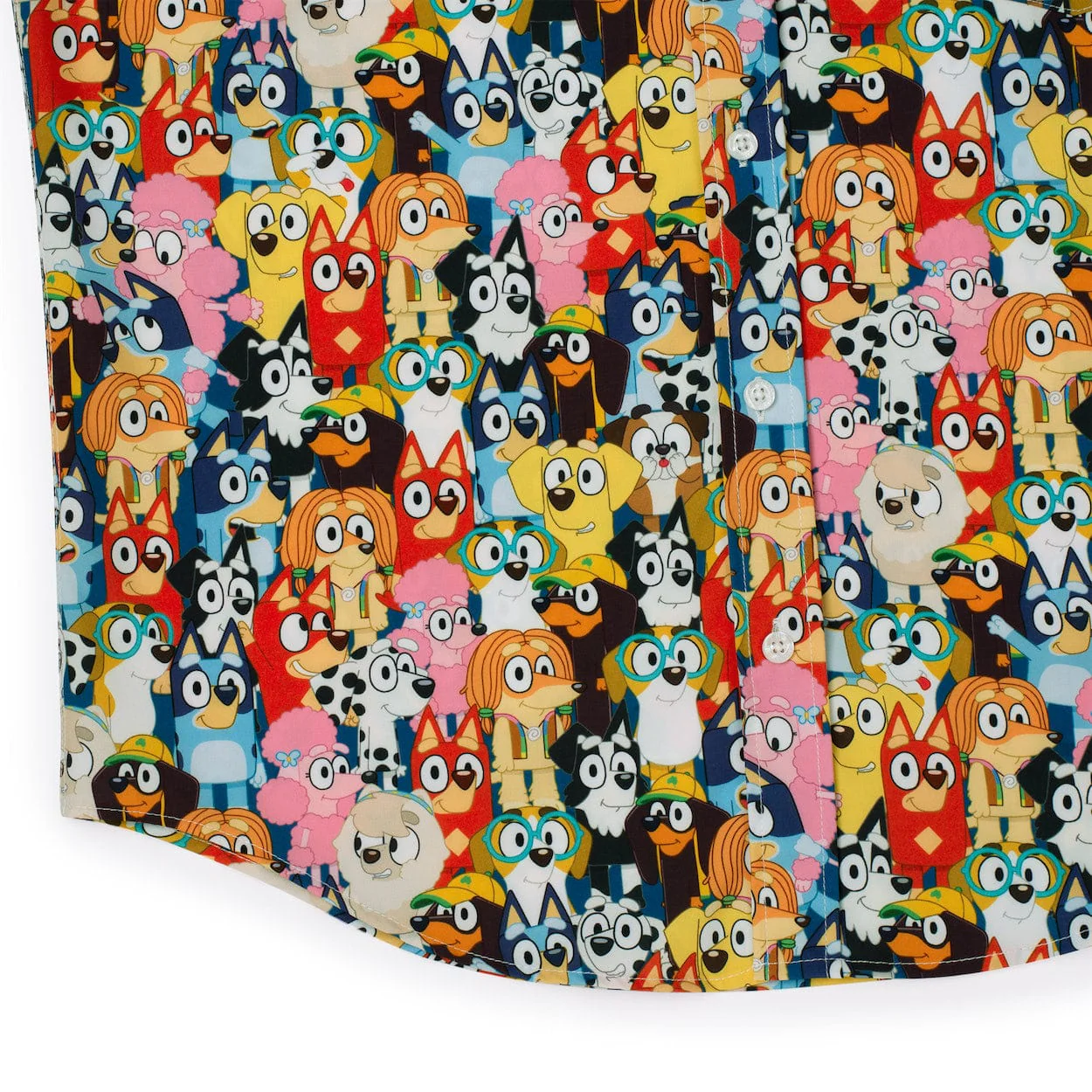 Bluey "Primary Pals" – KUNUFLEX Short Sleeve Shirt - Image 7
