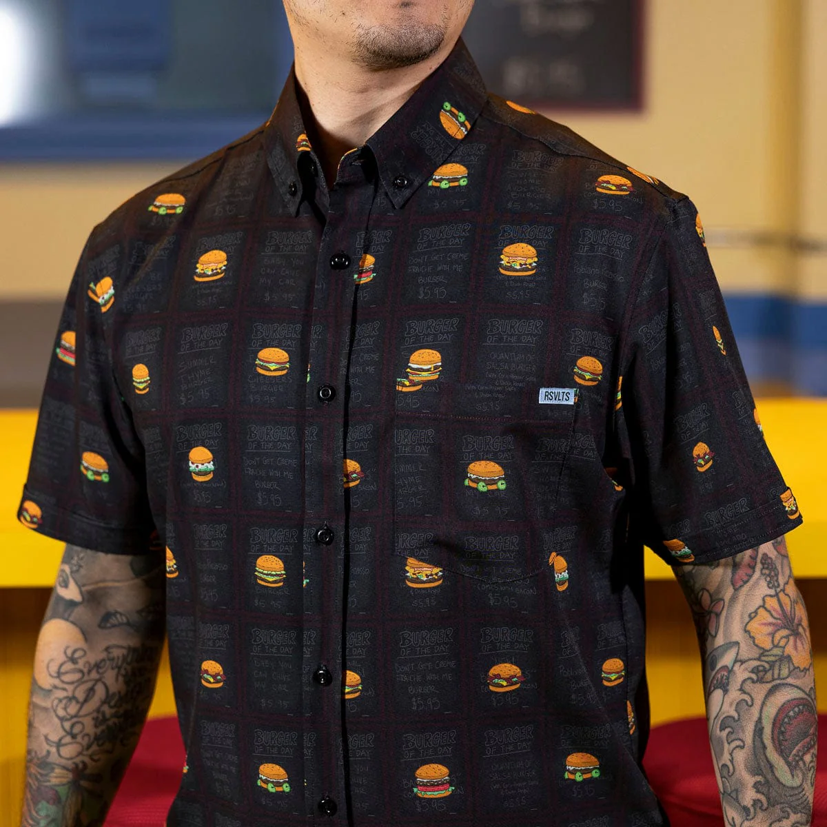 Bob's Burgers "Burgers of the Day" – KUNUFLEX Short Sleeve Shirt - Image 4