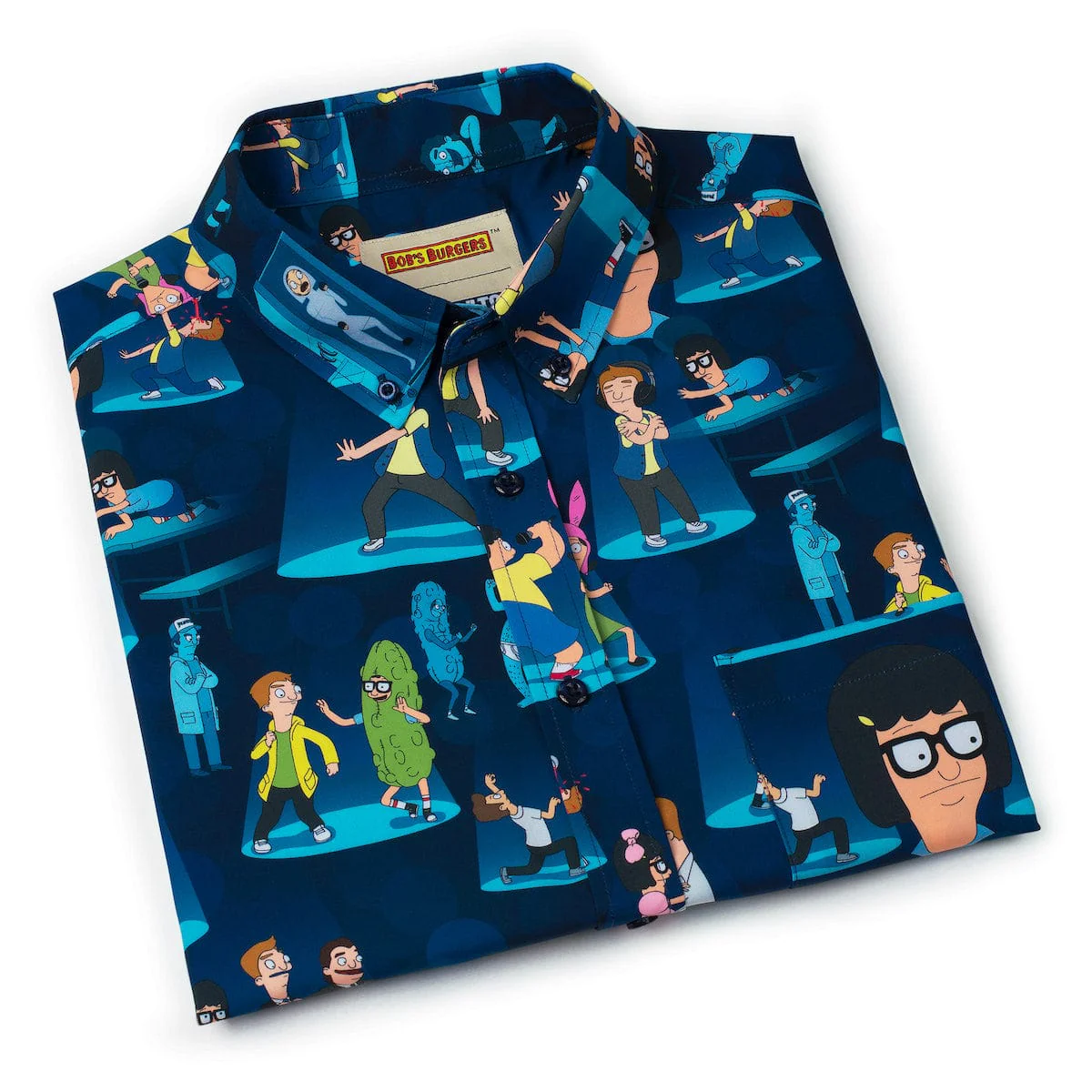 Bob's Burgers "Night of the Living Dance" – KUNUFLEX Short Sleeve Shirt - Image 8