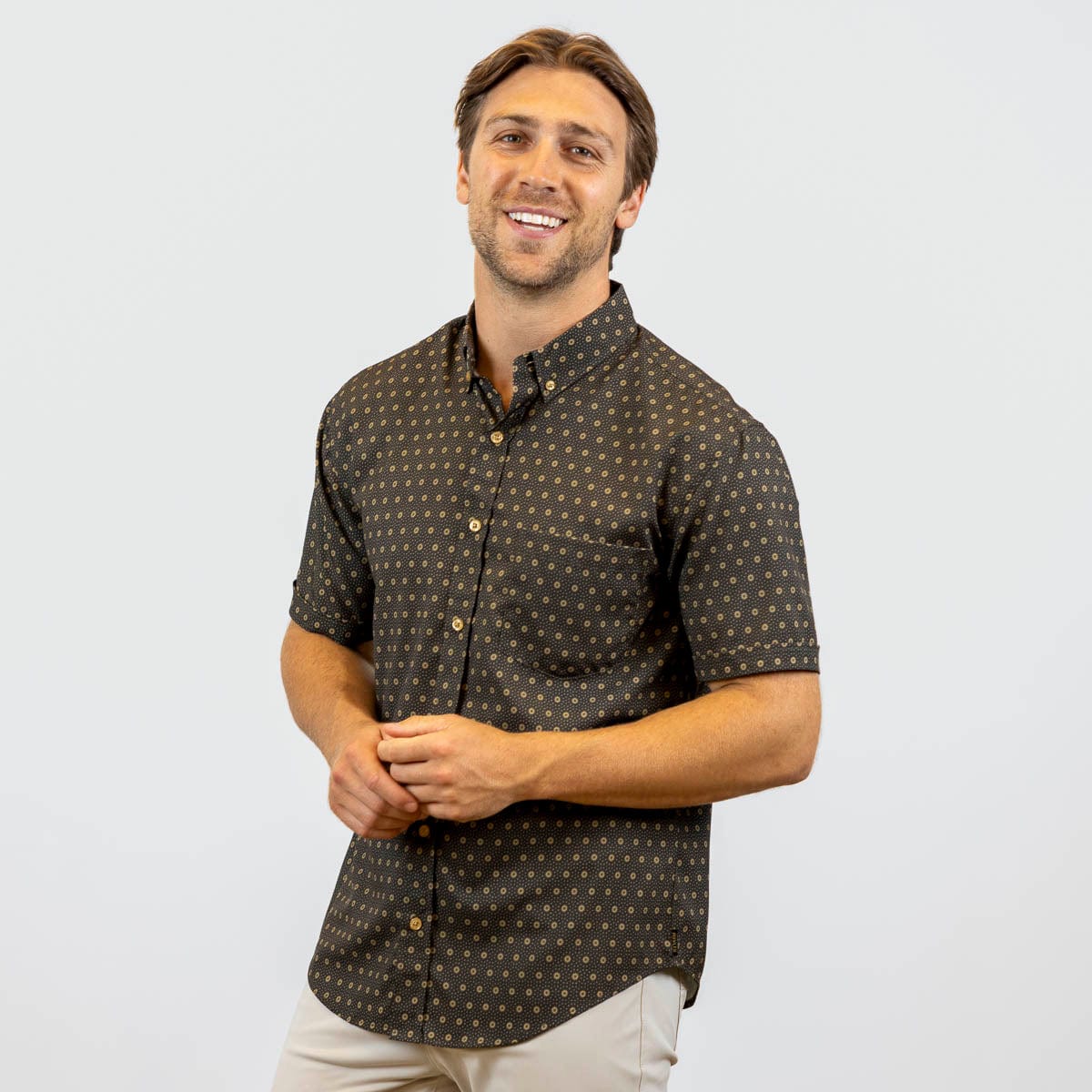 Bourbon Sunset – KUNUFLEX Short Sleeve Shirt - Image 3
