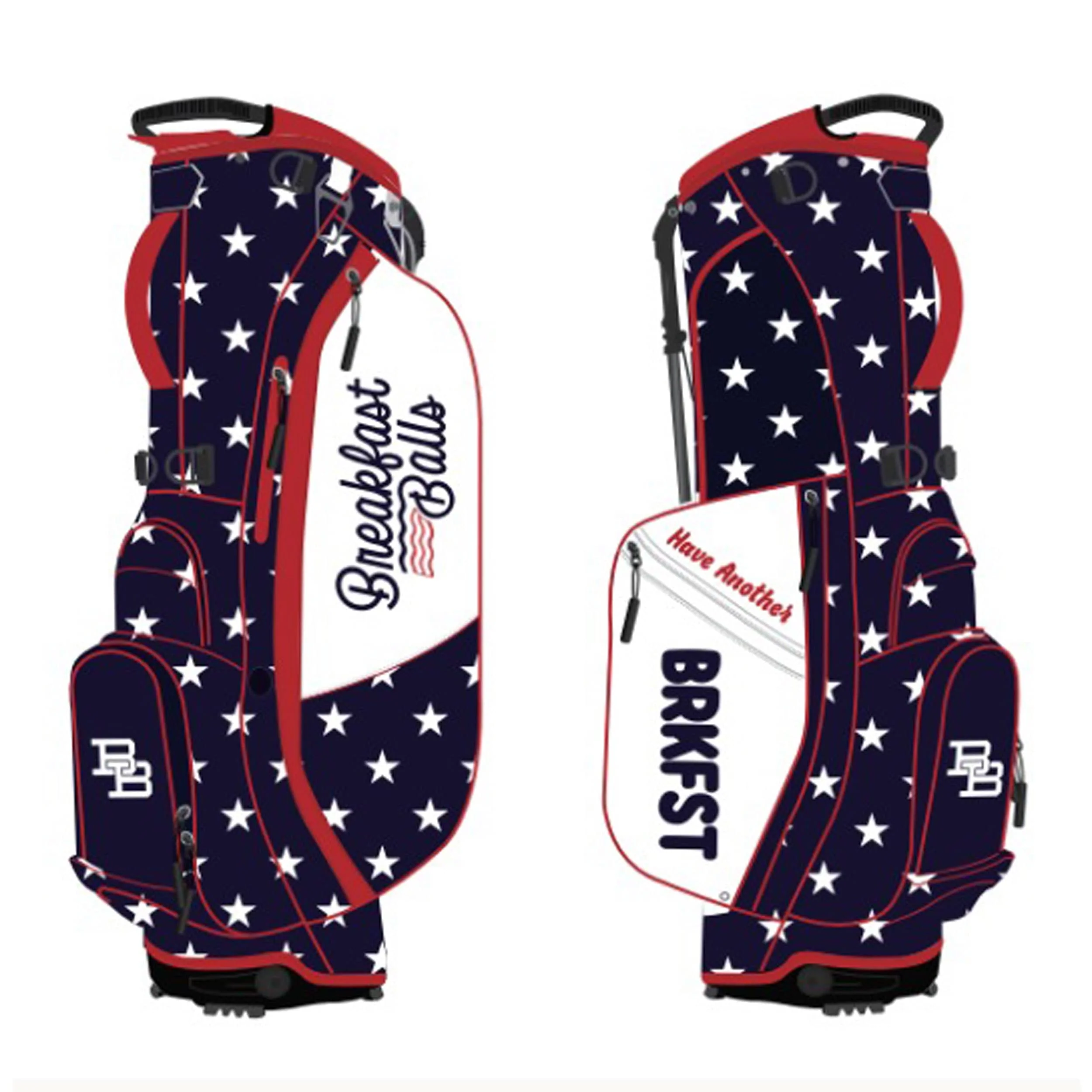 Breakfast Balls® BRKFST "Hubble" Golf Bag - Image 2