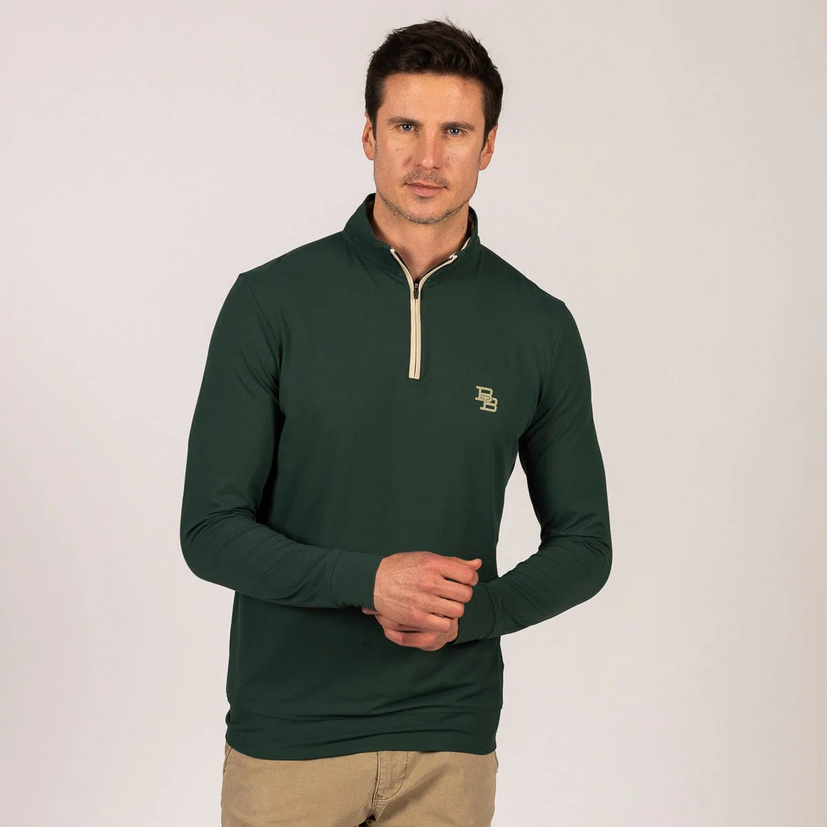 Breakfast Balls® "Hunter Green (Monogram)" – Quarter Zip - Image 4