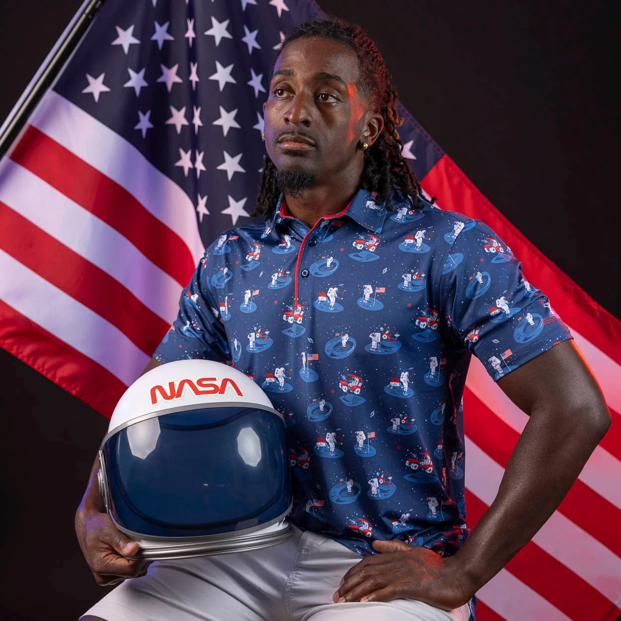 NASA "One Small Putt For Man" – All-Day Polo - Image 3
