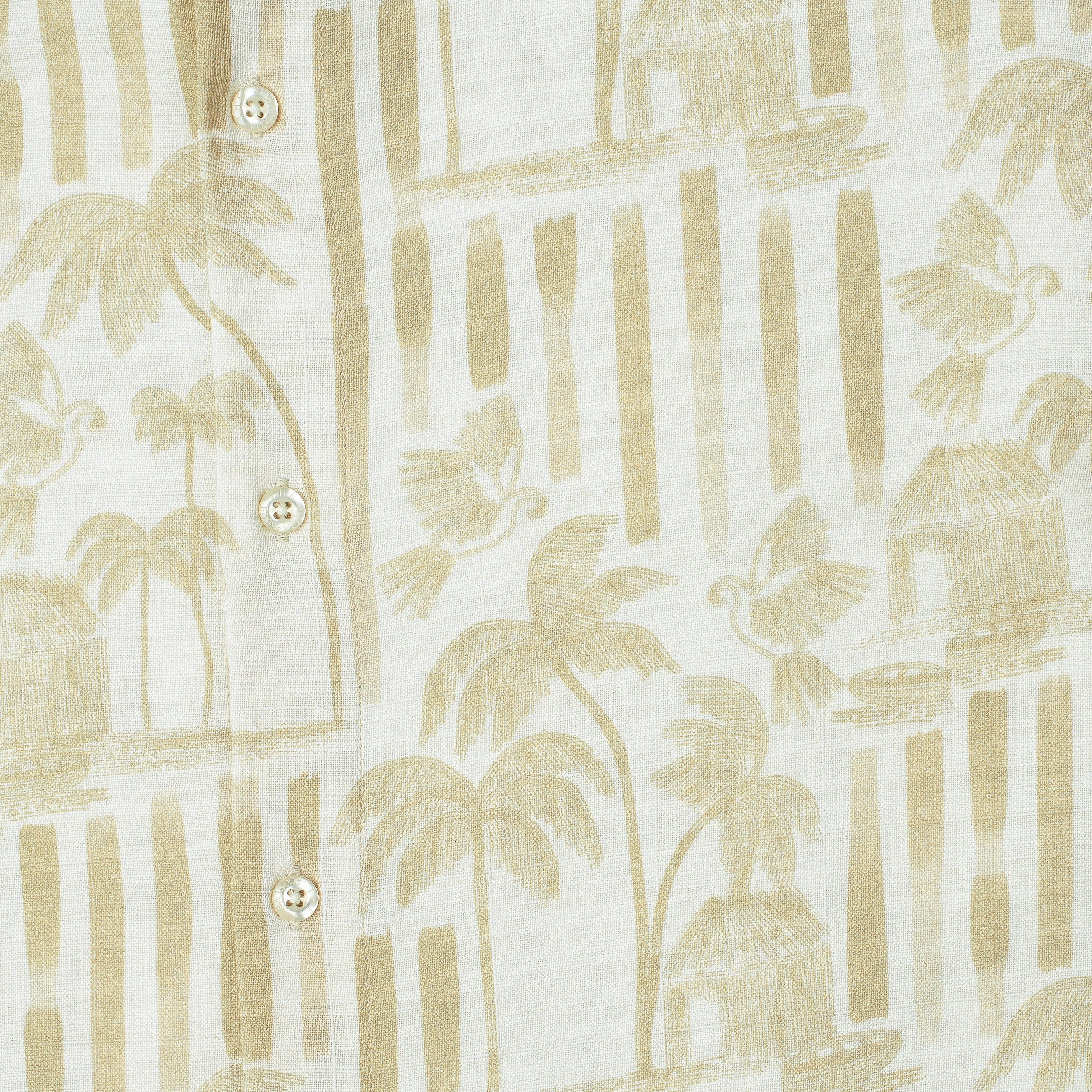 Bula (Gold) – Bamboo Short Sleeve Shirt - Image 4