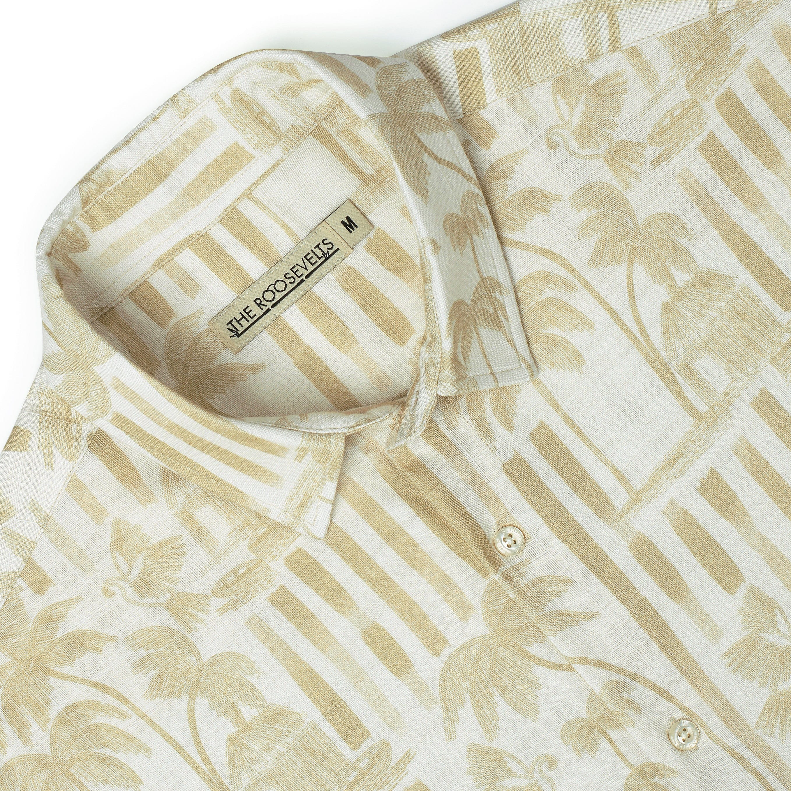 Bula (Gold) – Bamboo Short Sleeve Shirt - Image 6