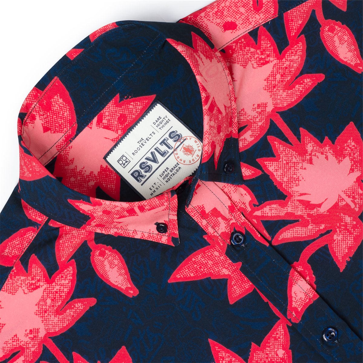 Camp Kunu Floral (Red) – KUNUFLEX Short Sleeve Shirt - Image 7