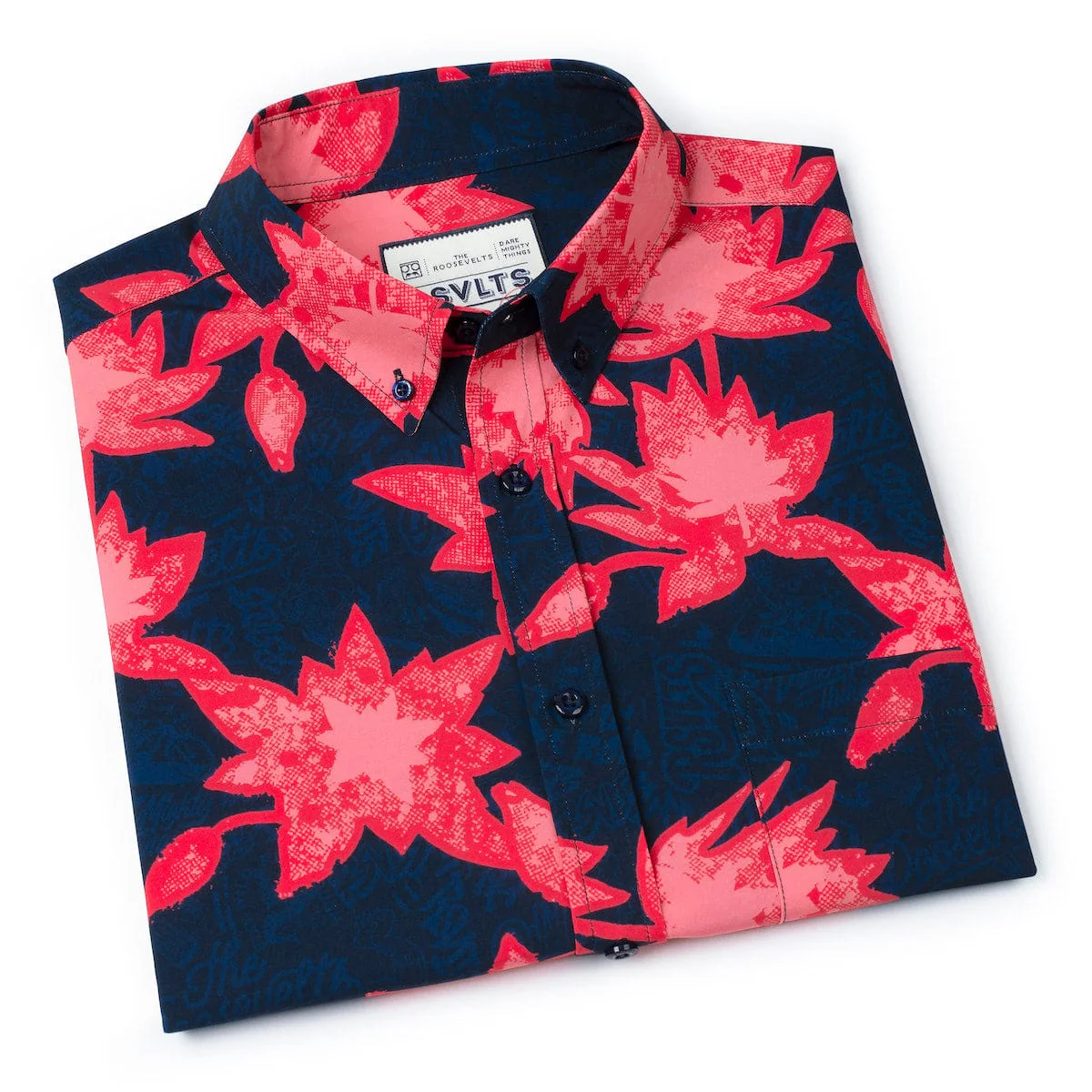 Camp Kunu Floral (Red) – KUNUFLEX Short Sleeve Shirt - Image 9