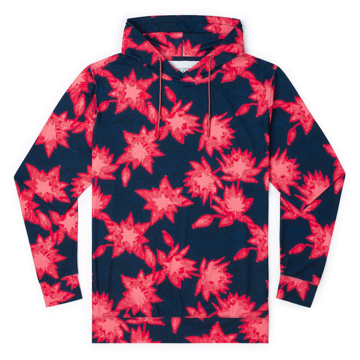 Camp Kunu Floral (Red) – Performance Hoodie