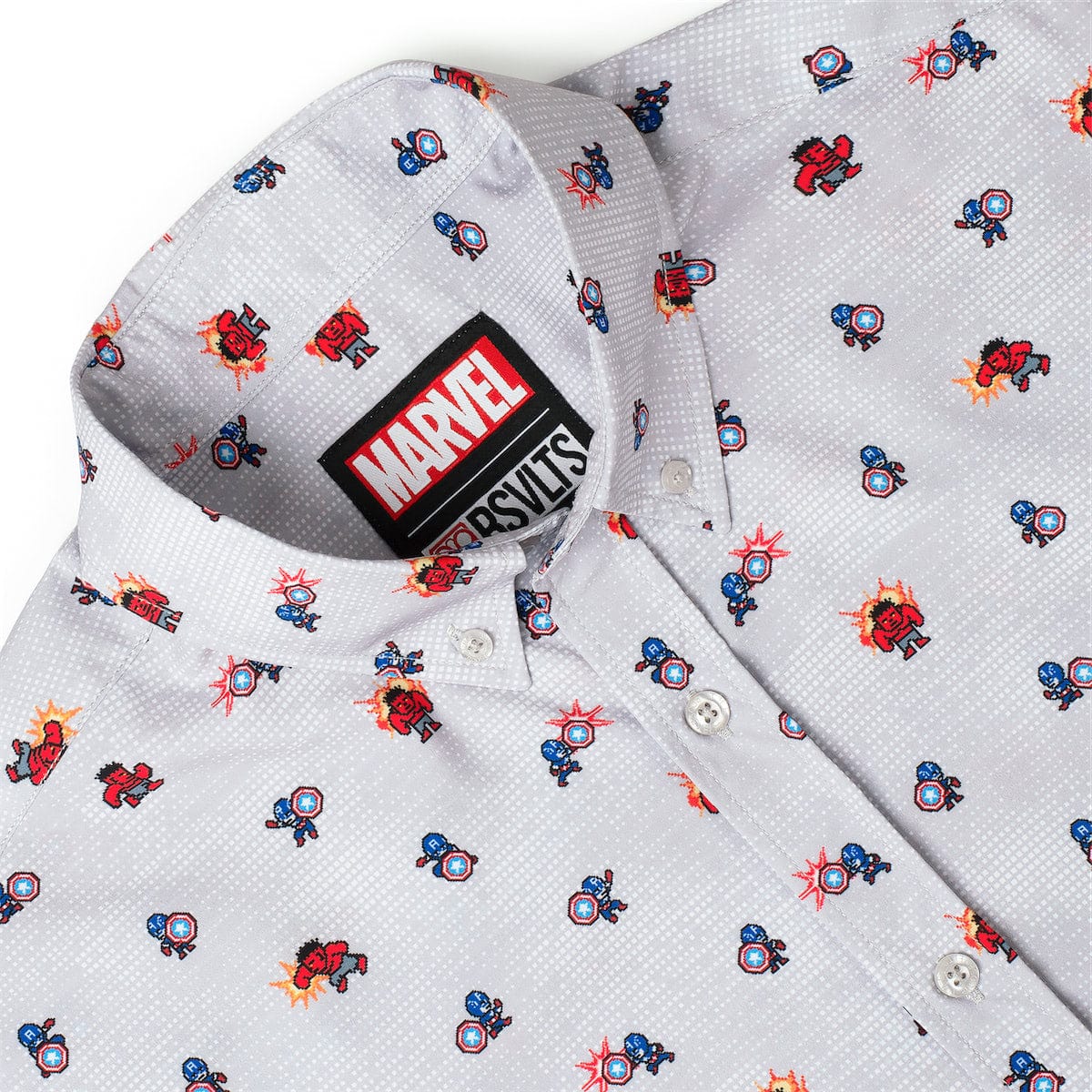Captain America "Red Fightin' Blue" – KUNUFLEX Short Sleeve Shirt - Image 6