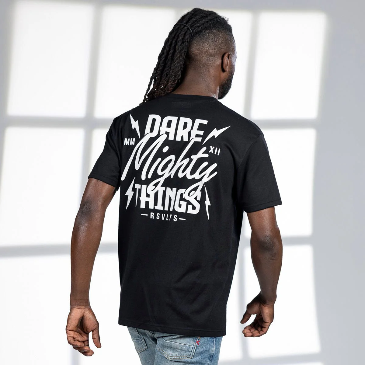 Dare Mighty Things Voltage – Crewneck Tee