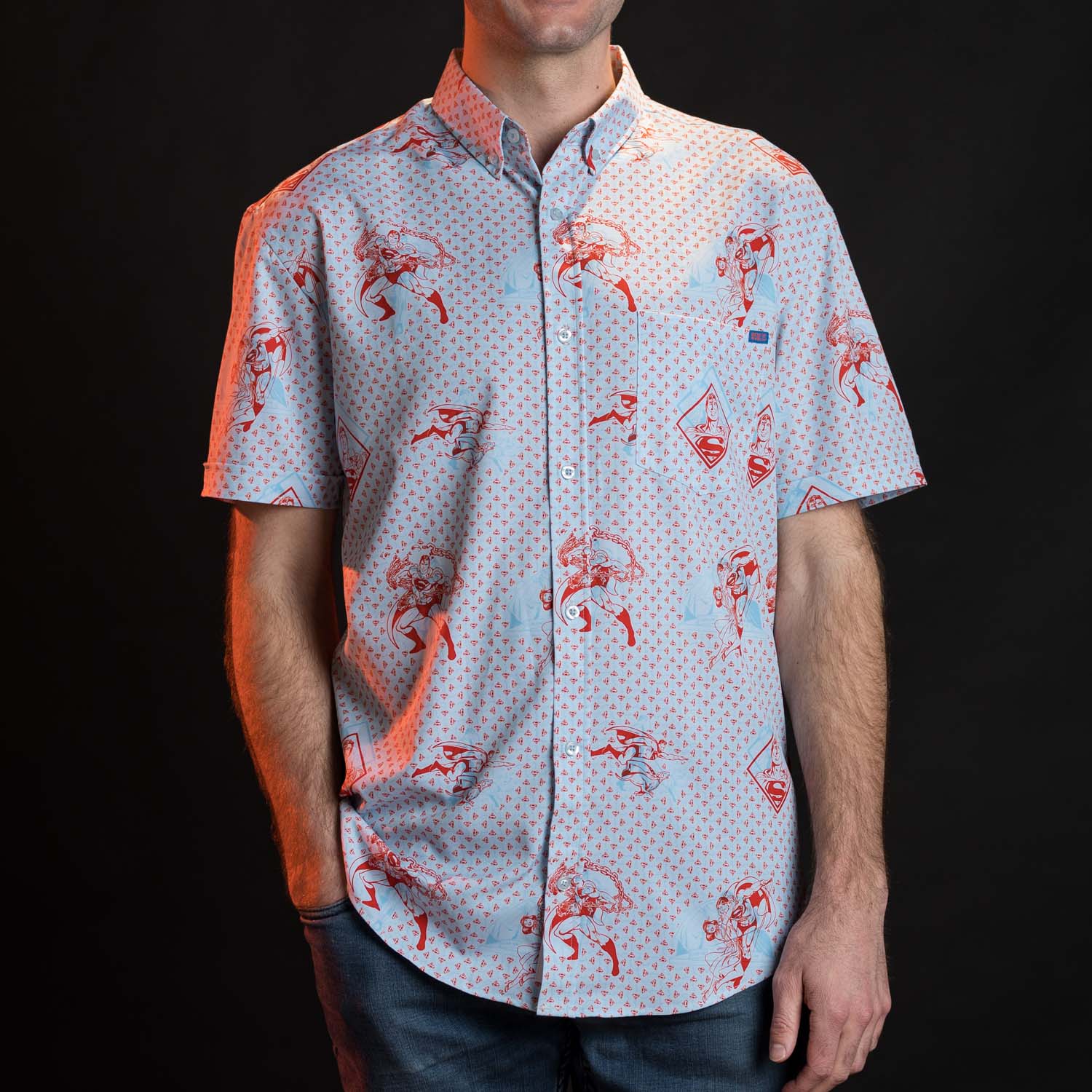 Superman™ "Beyond the Cape" – KUNUFLEX Short Sleeve Shirt - Image 5
