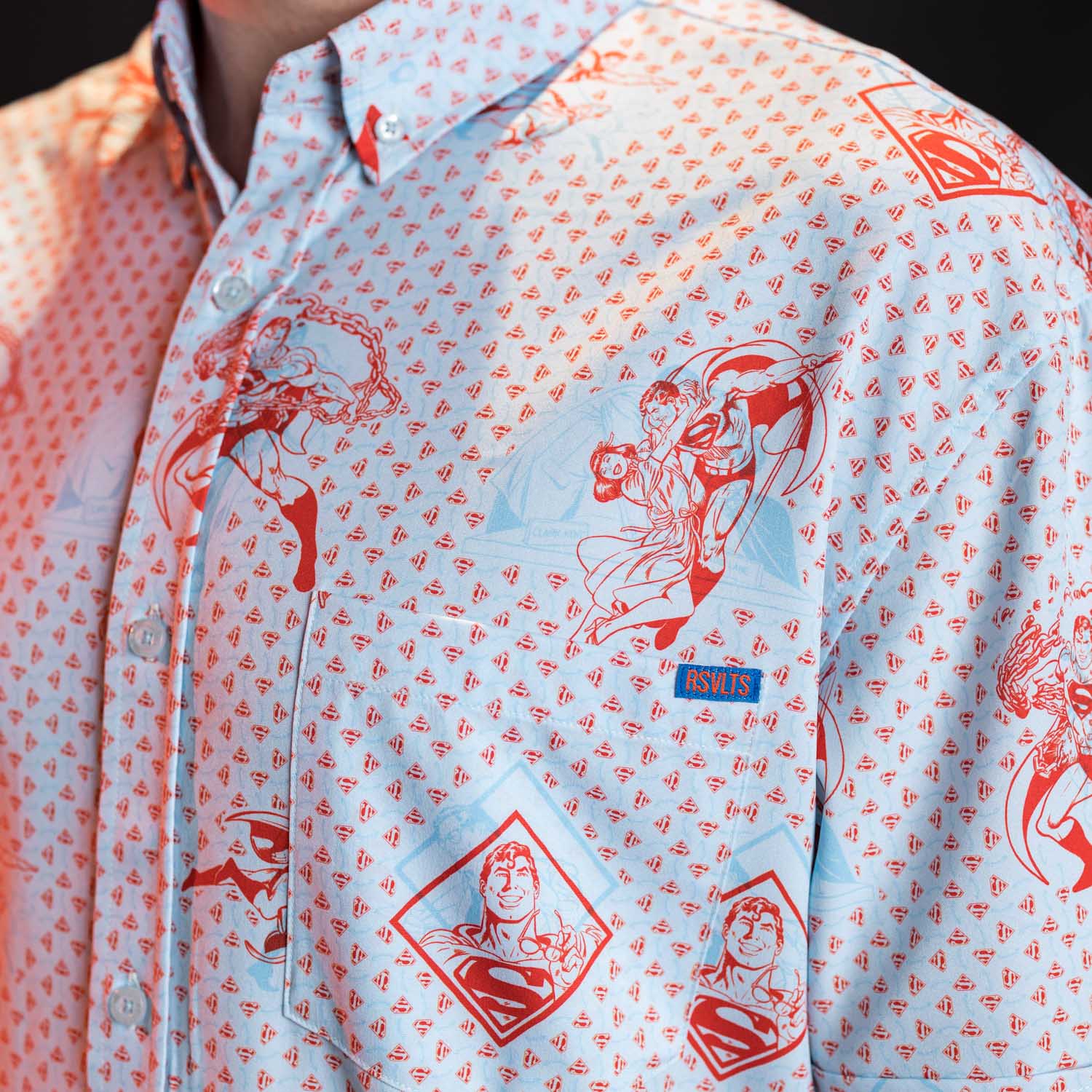 Superman™ "Beyond the Cape" – KUNUFLEX Short Sleeve Shirt - Image 9