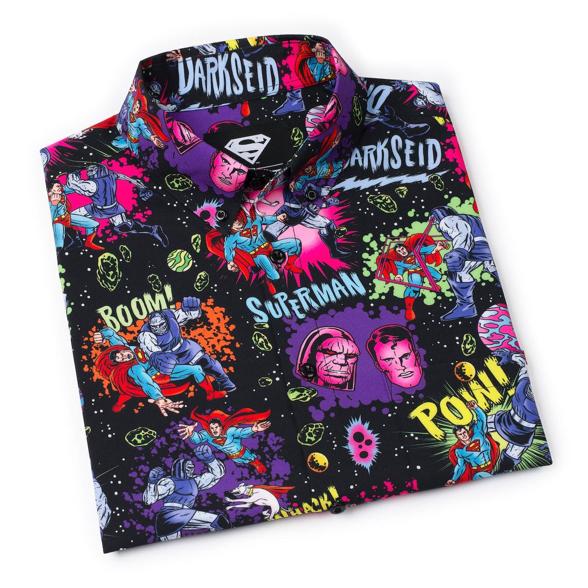 Superman™ "Darkseid of the BOOM!" – KUNUFLEX Short Sleeve Shirt - Image 8