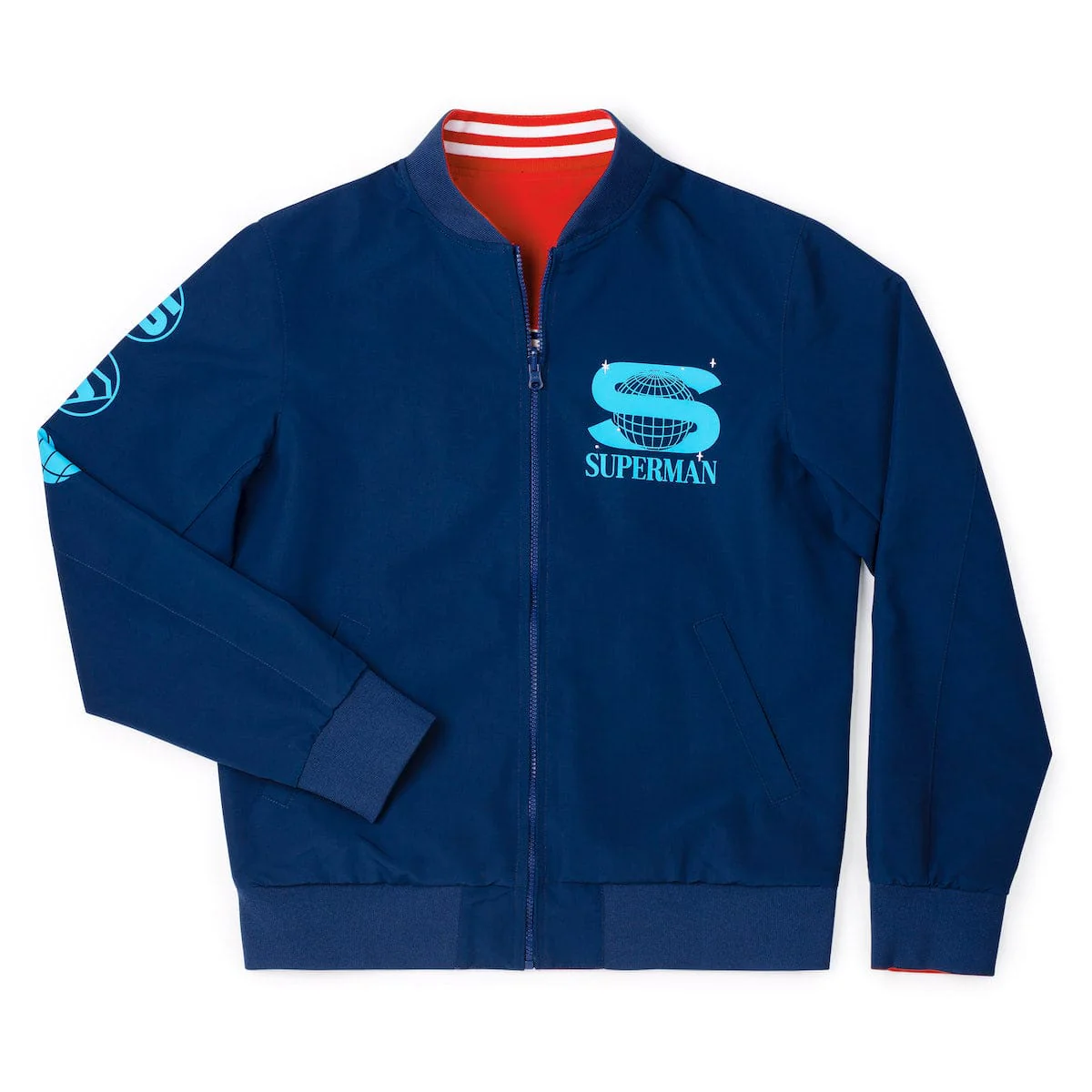 Superman™ "Hometown Hero” – Reversible Bomber Jacket - Image 5