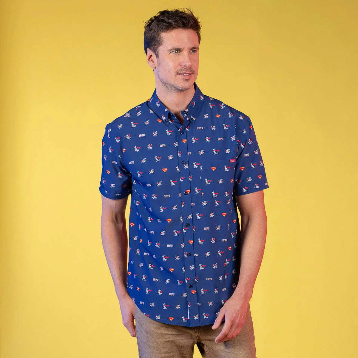 Superman™ "Pup, Pup, and Away!" – KUNUFLEX Short Sleeve Shirt - Image 2