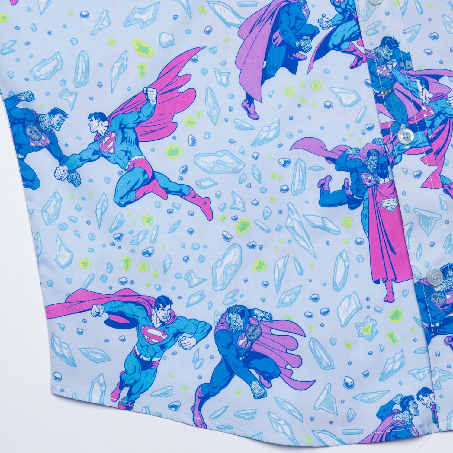 Superman™ "Superman vs. Bizarro™" – KUNUFLEX Short Sleeve Shirt - Image 8