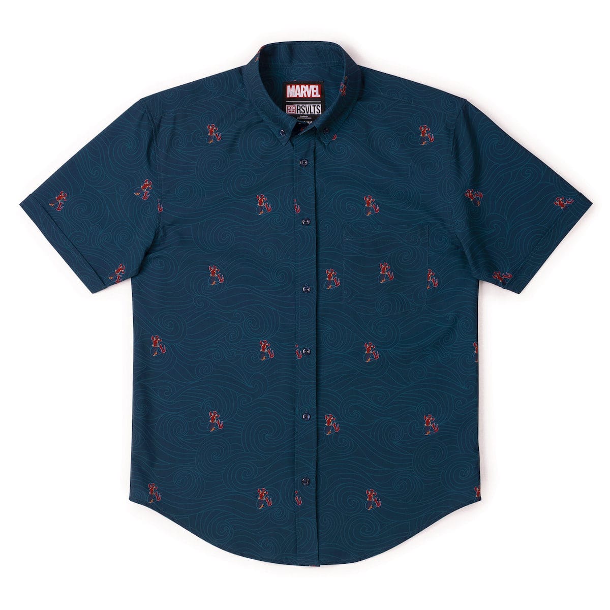 Deadpool "Merc-maid" – KUNUFLEX Short Sleeve Shirt - Image 5