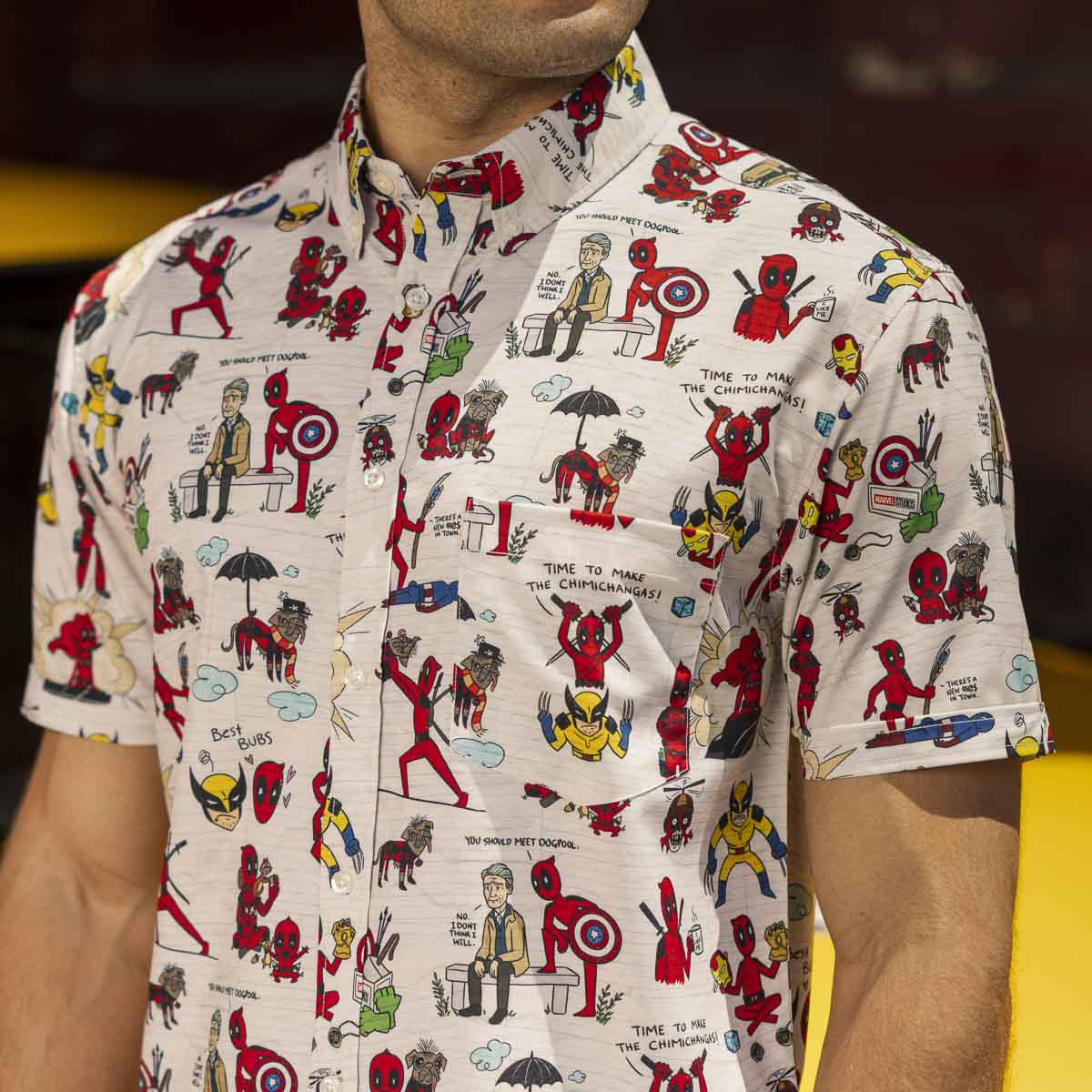 Deadpool & Wolverine "Wade's World" – KUNUFLEX Short Sleeve Shirt - Image 2