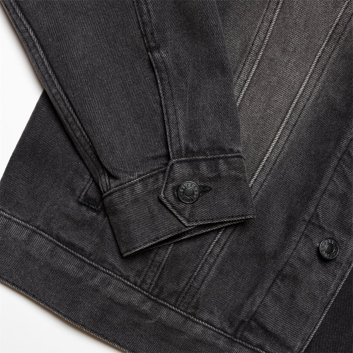 Denim Dan (Vintage Black) – Classic Denim Jacket - Image 5