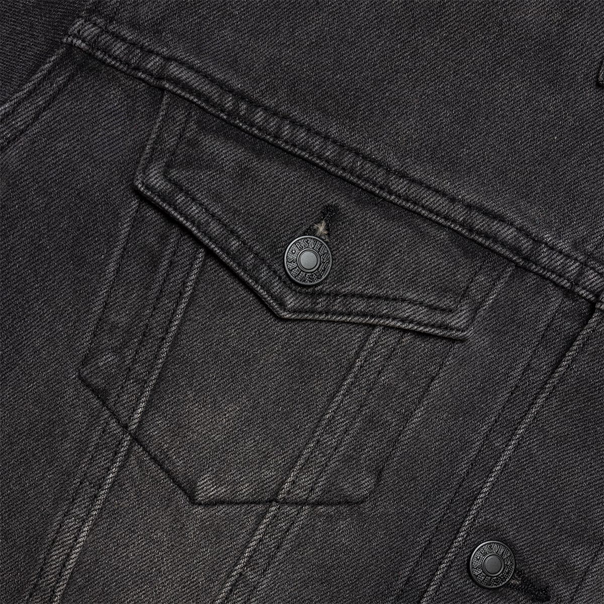 Denim Dan (Vintage Black) – Classic Denim Jacket - Image 6