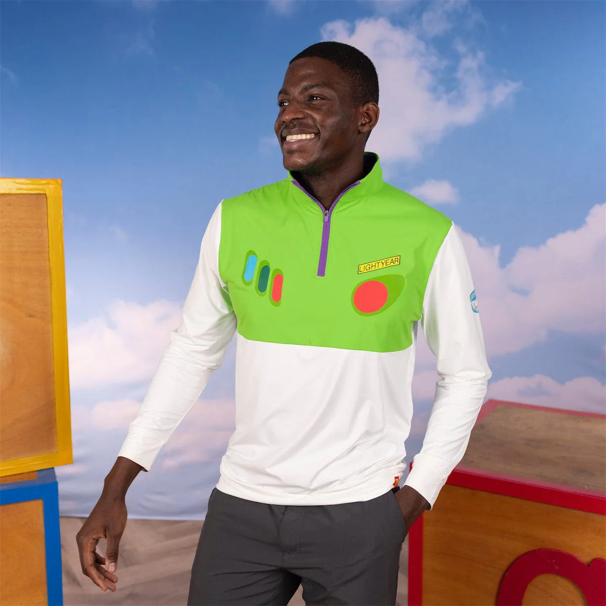 Disney and Pixar Toy Story "The Buzz" – Quarter Zip - Image 2
