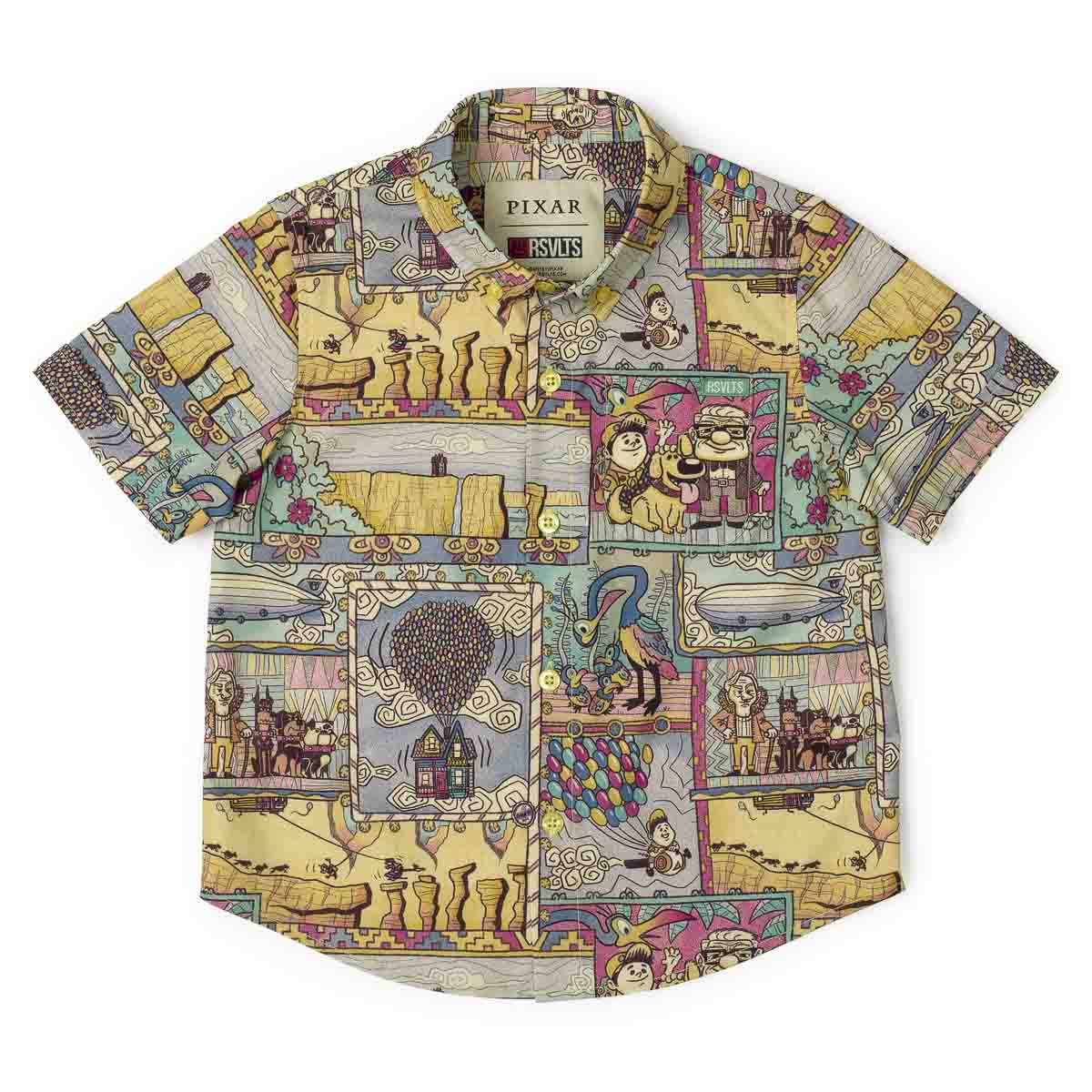 Disney and Pixar Up "Paradise Found" – Preschooler KUNUFLEX Short Sleeve Shirt