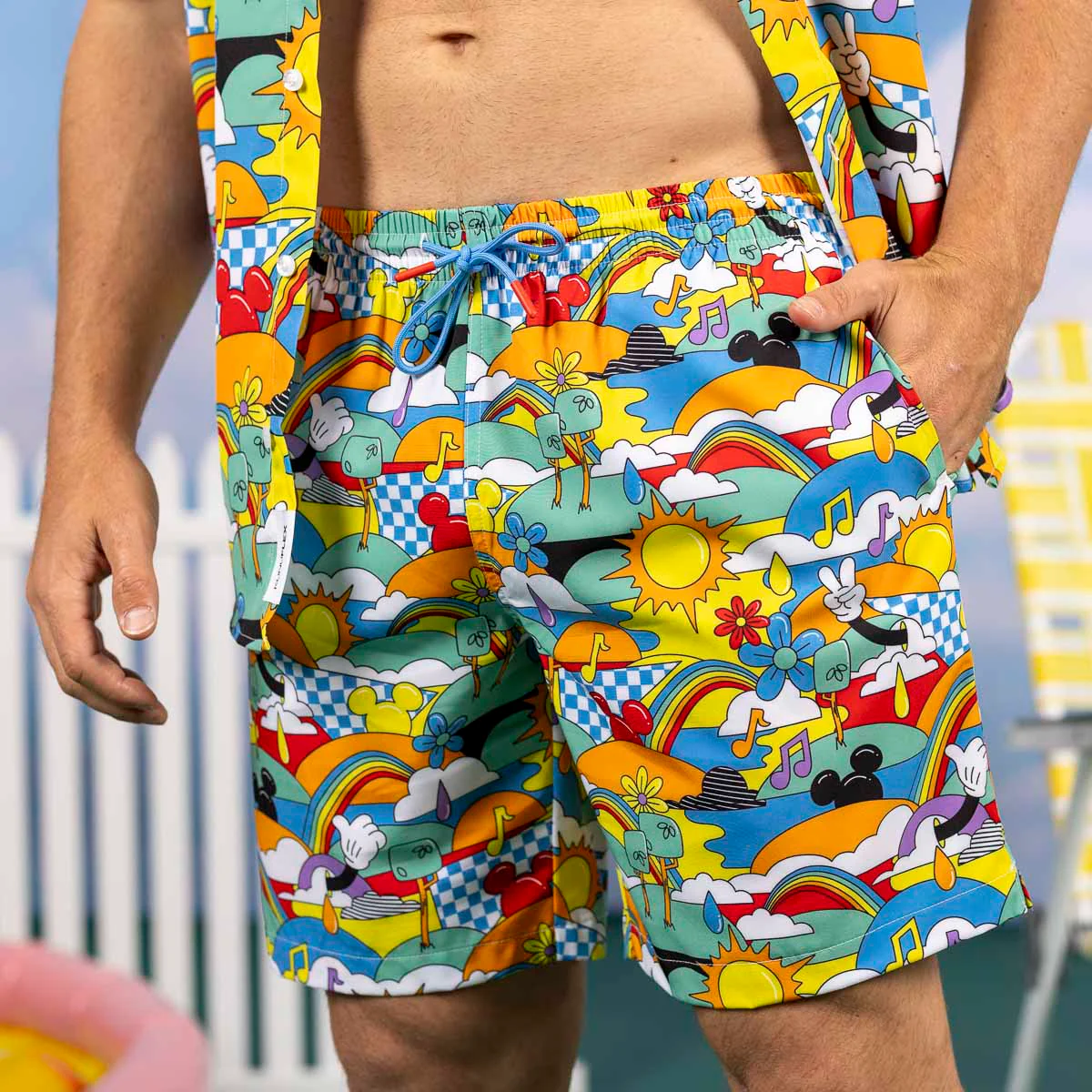 Disney "Dreamland Drip" – Hybrid Shorts - Image 2
