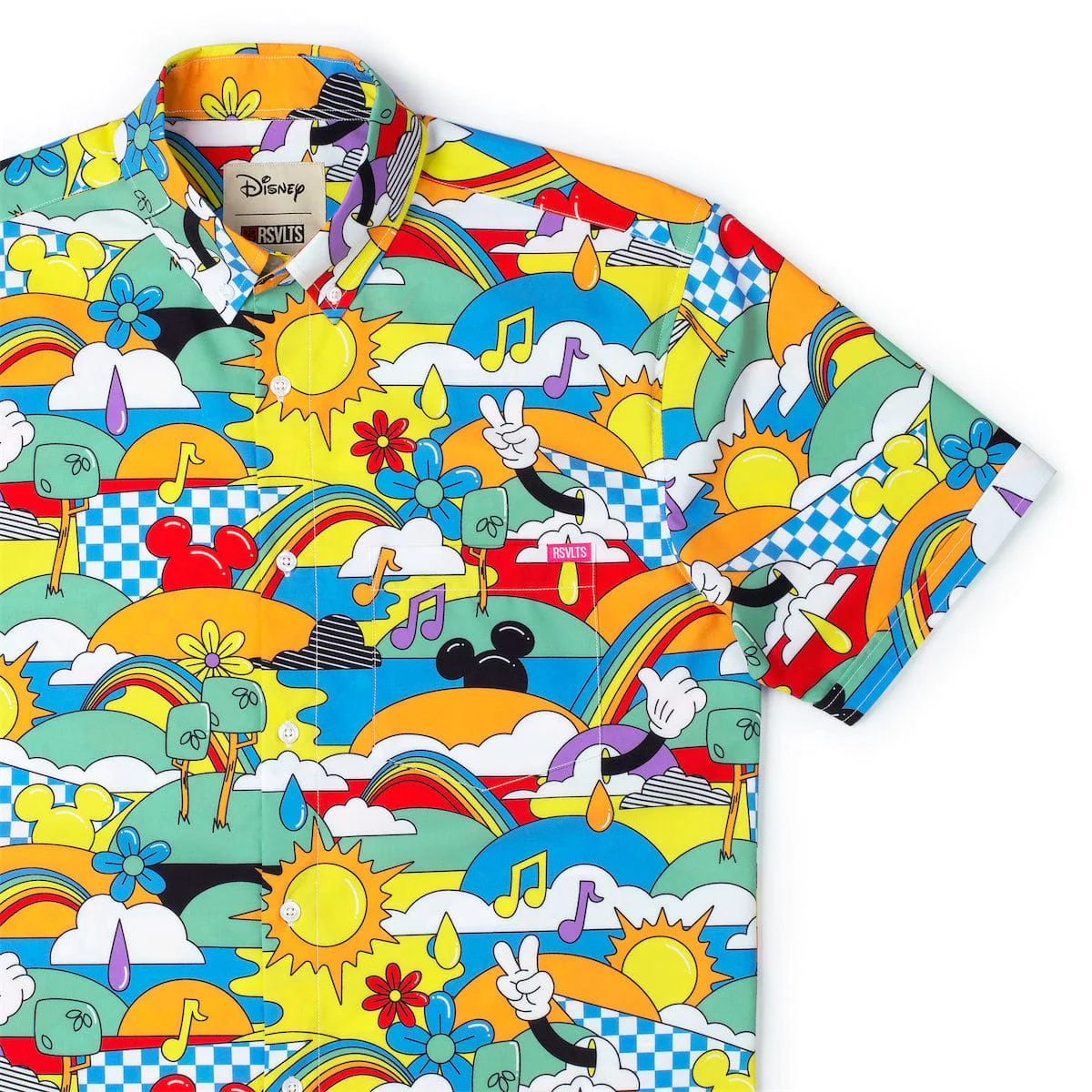 Disney "Dreamland Drip" – KUNUFLEX Short Sleeve Shirt