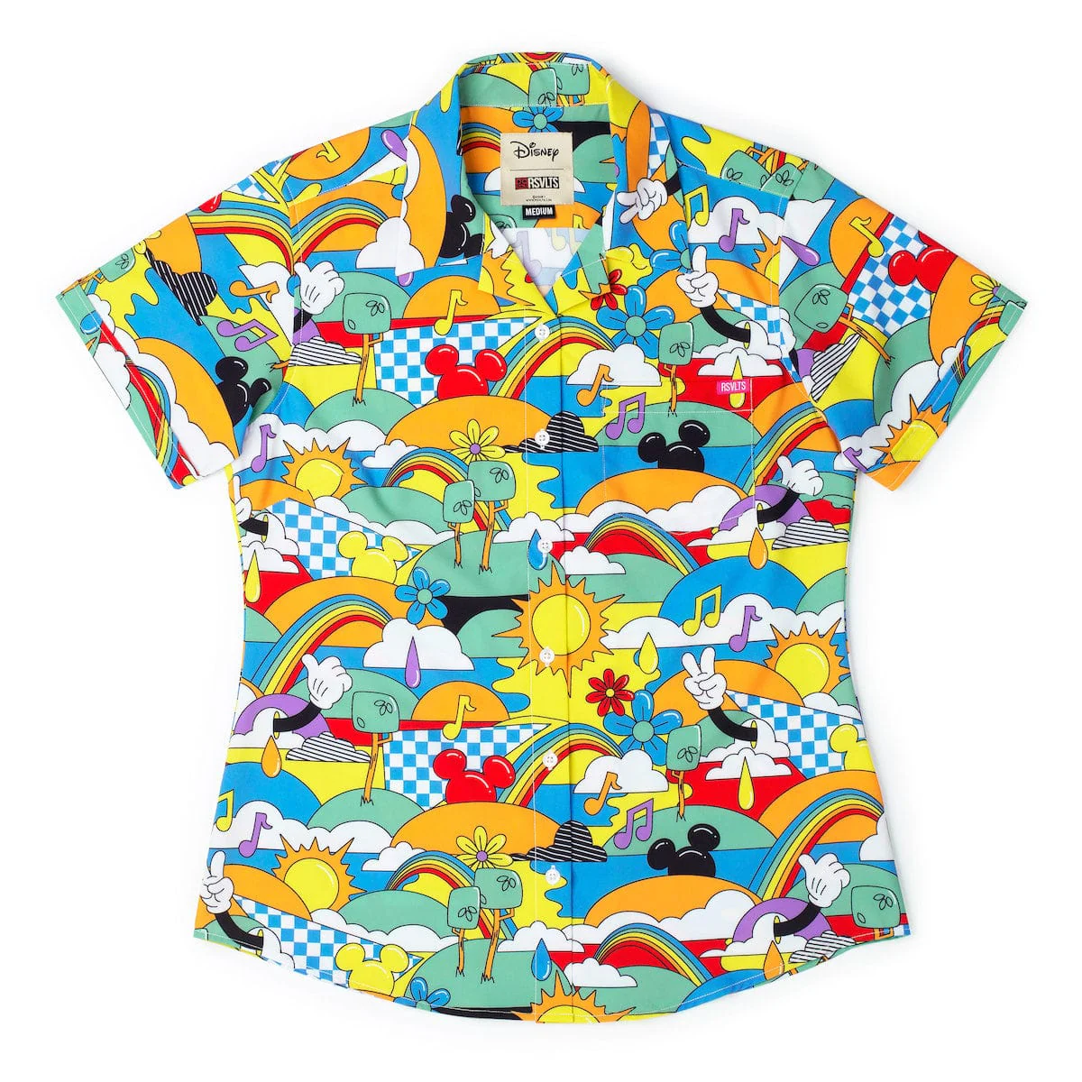 Disney "Dreamland Drip" – Women's KUNUFLEX Short Sleeve Shirt - Image 2