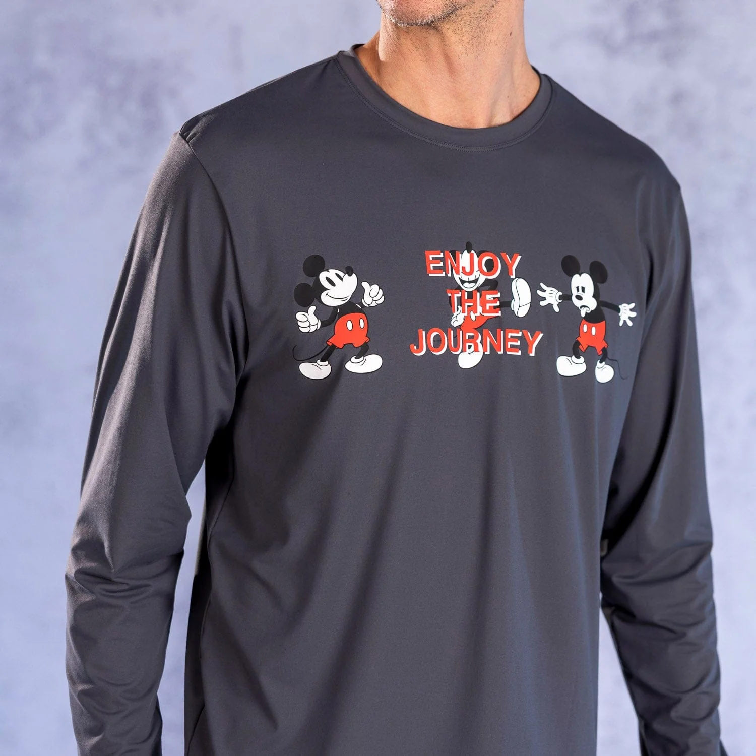 Disney "Enjoy the Journey" – Long Sleeve Performance Tee - Image 4