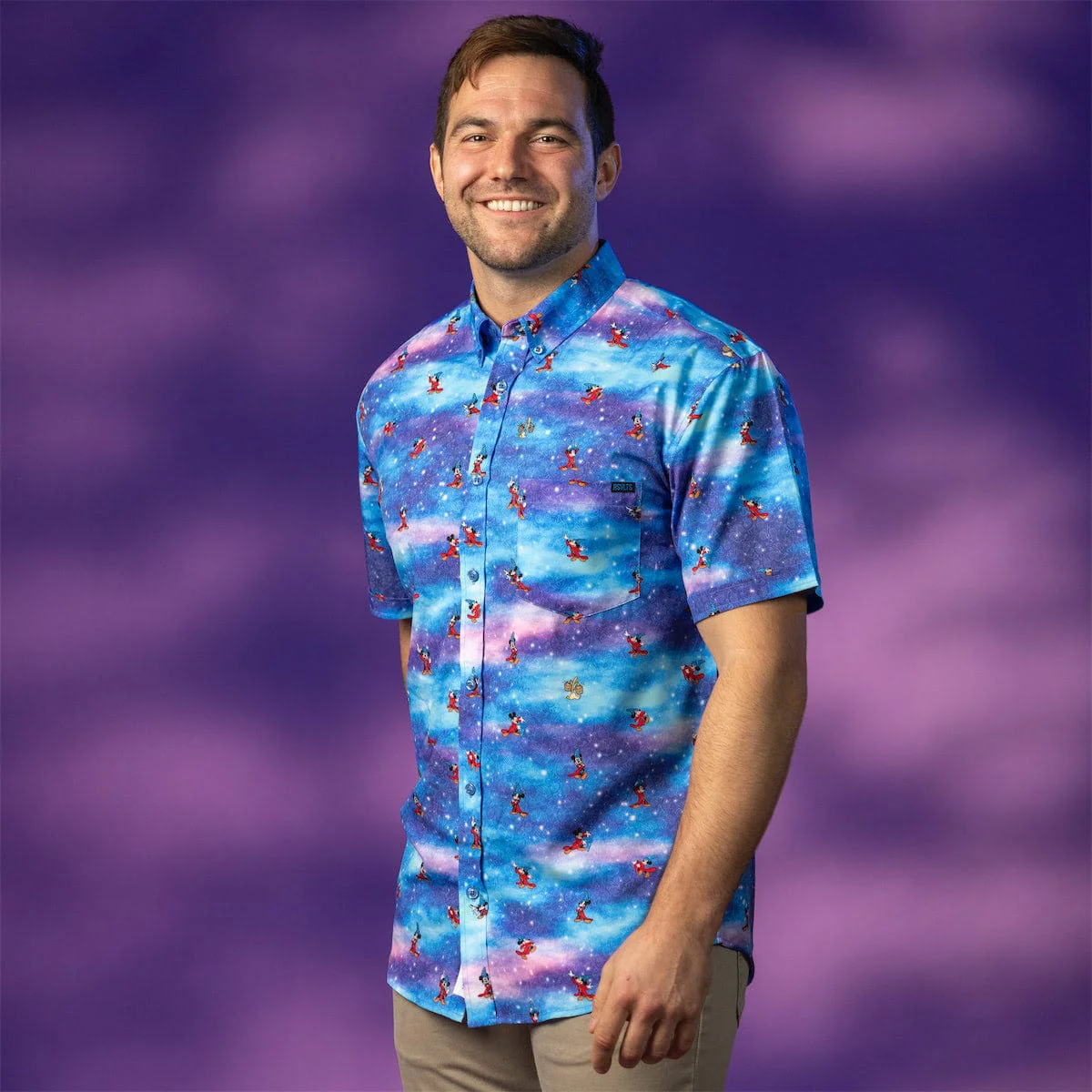 Disney's Fantasia "Lil Apprentices" – KUNUFLEX Short Sleeve Shirt - Image 4
